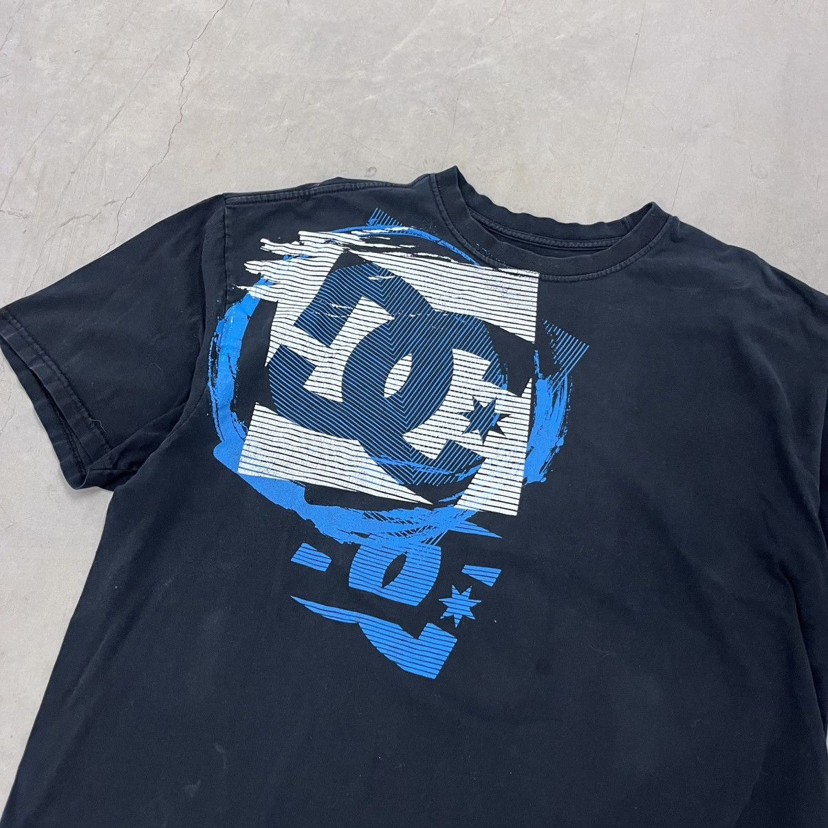 DC × Vintage Y2K black and blue DC affliction style skater shirt XXL Size US XXL / EU 58 / 5 - 3 Thumbnail