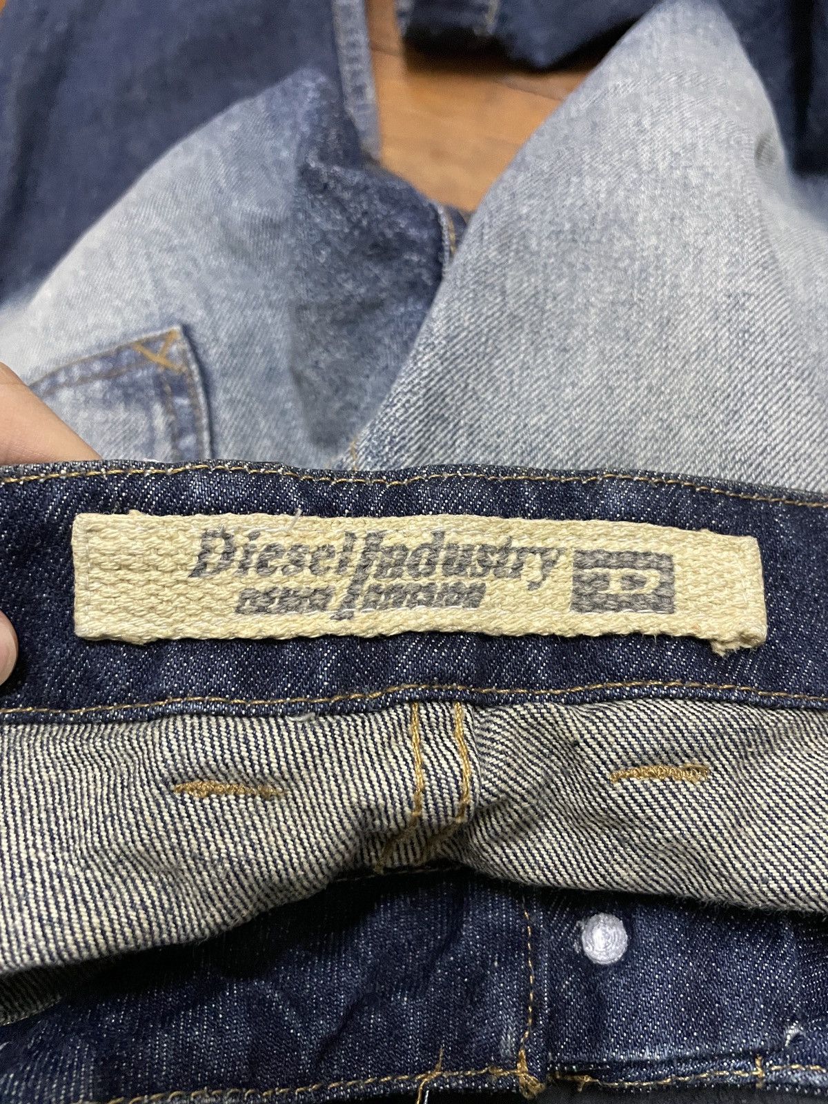 Diesel × Vintage Very Rare Design Vintage Brand Diesel Flared Jeans 1990s Size US 29 - 9 Thumbnail