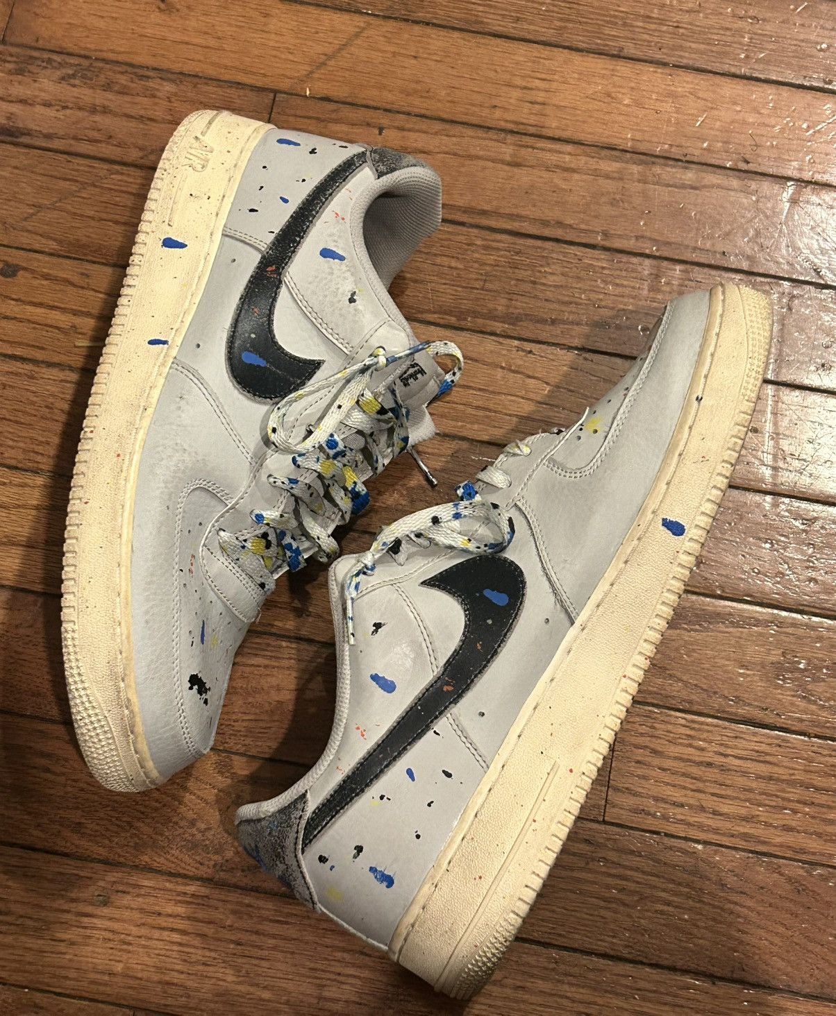 Nike Nike Air Force 1 Low Paint Splatter Size US 13 / EU 46 - 7 Thumbnail