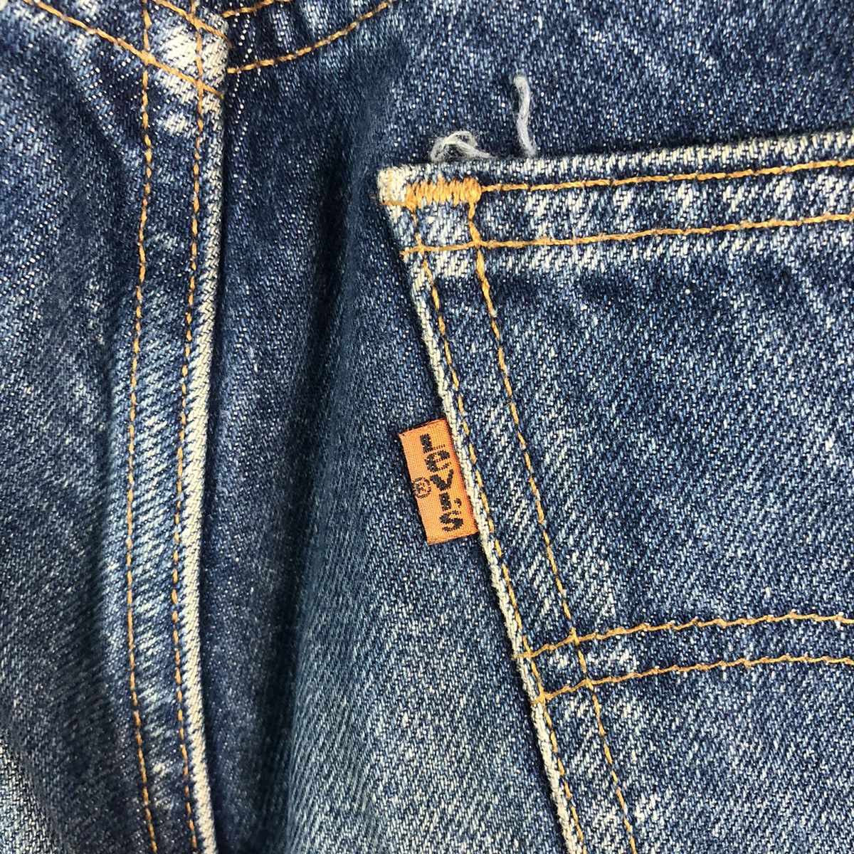 Levi's DL 80' Levis orange tag vintage Denim jeans Pants #A2575 Size US 31 - 20 Thumbnail