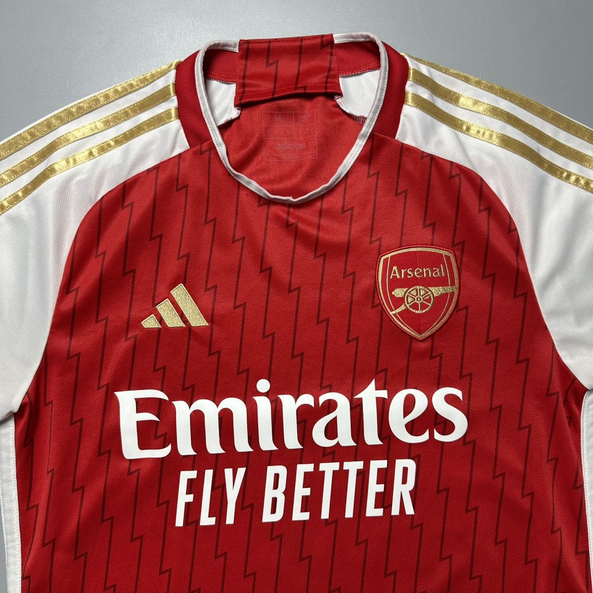 Vintage ARSENAL ADIDAS 2023/2024 FOOTBALL HOME JERSEY #41 RICE Size US M / EU 48-50 / 2 - 4 Thumbnail