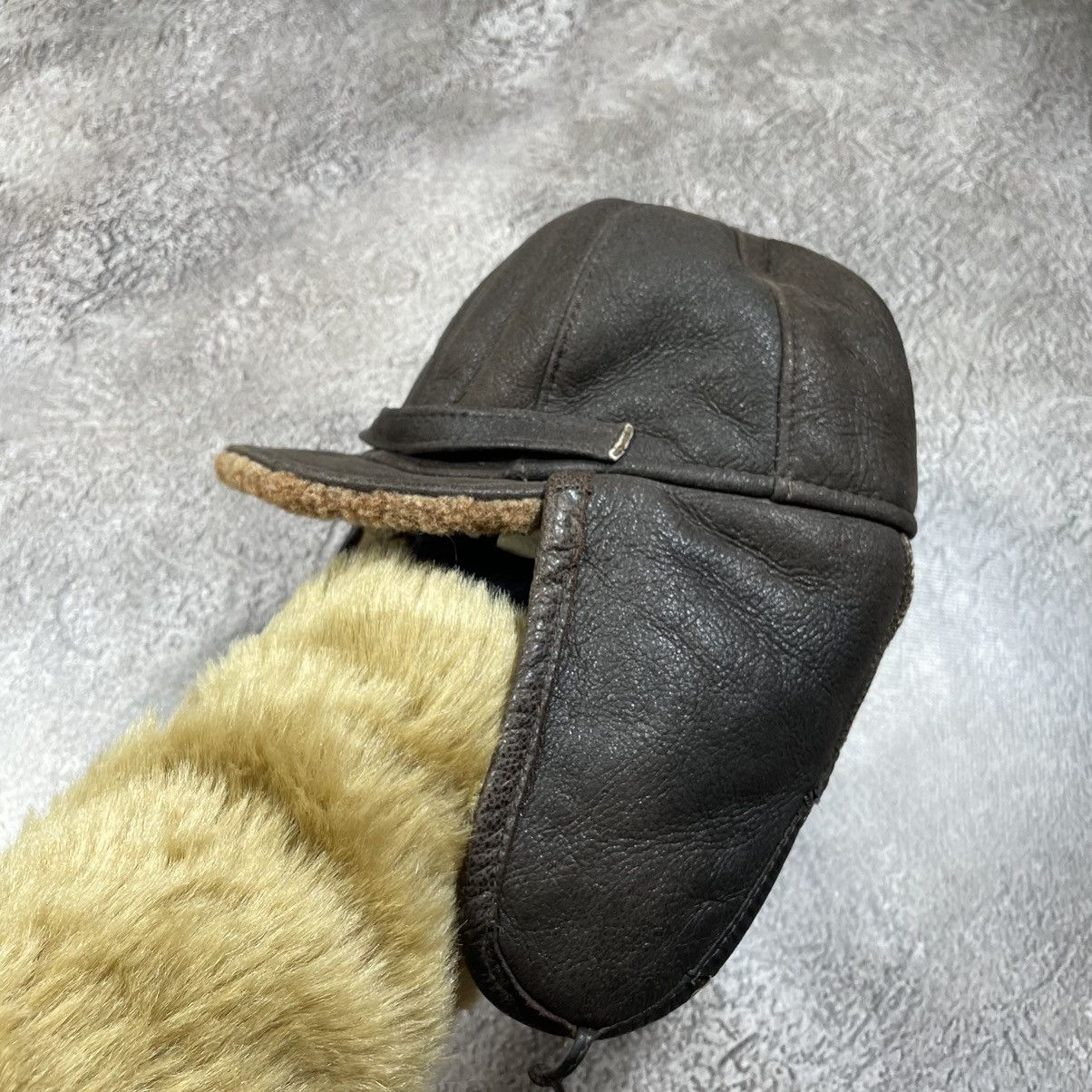 Vintage Vintage 90s Mohair Ushanka Hat Grunge Streetwear Black OS Size ONE SIZE - 1 Thumbnail