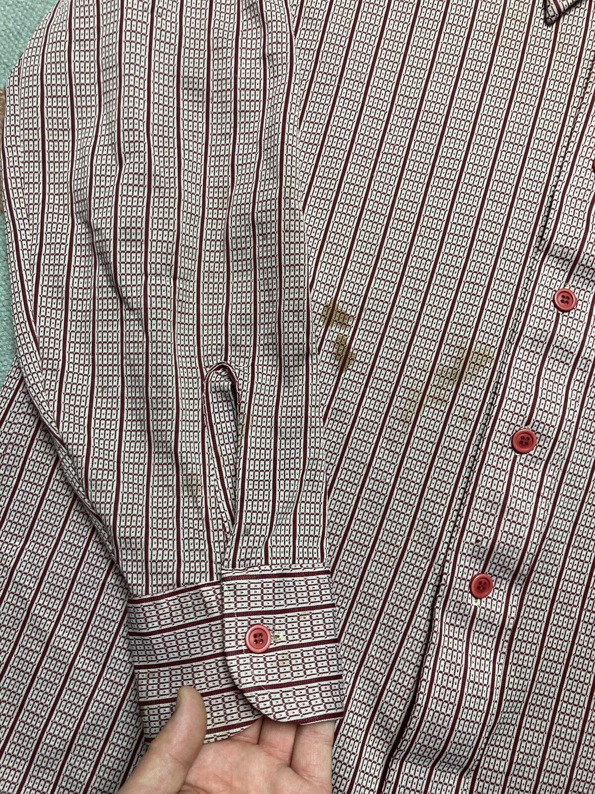 Arrow × Vintage 70s button shirt arrow scrambler knit disco dagger collar Lg Size US L / EU 52-54 / 3 - 2 Thumbnail