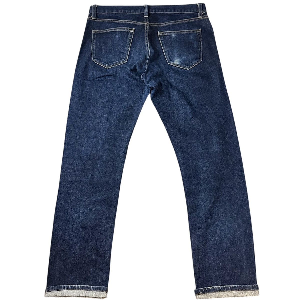 Undercover × Uniqlo 🔥🇯🇵 Japanese Raw Denim Uniqlo Indigo Selvedge Archive Jeans Size US 32 / EU 48 - 2 Thumbnail