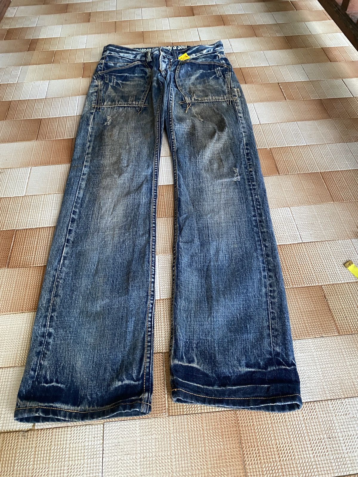 Beauty Beast × Hysteric Glamour × PPFM Vintage ibs straight cut denim Size US 32 / EU 48 - 1 Thumbnail