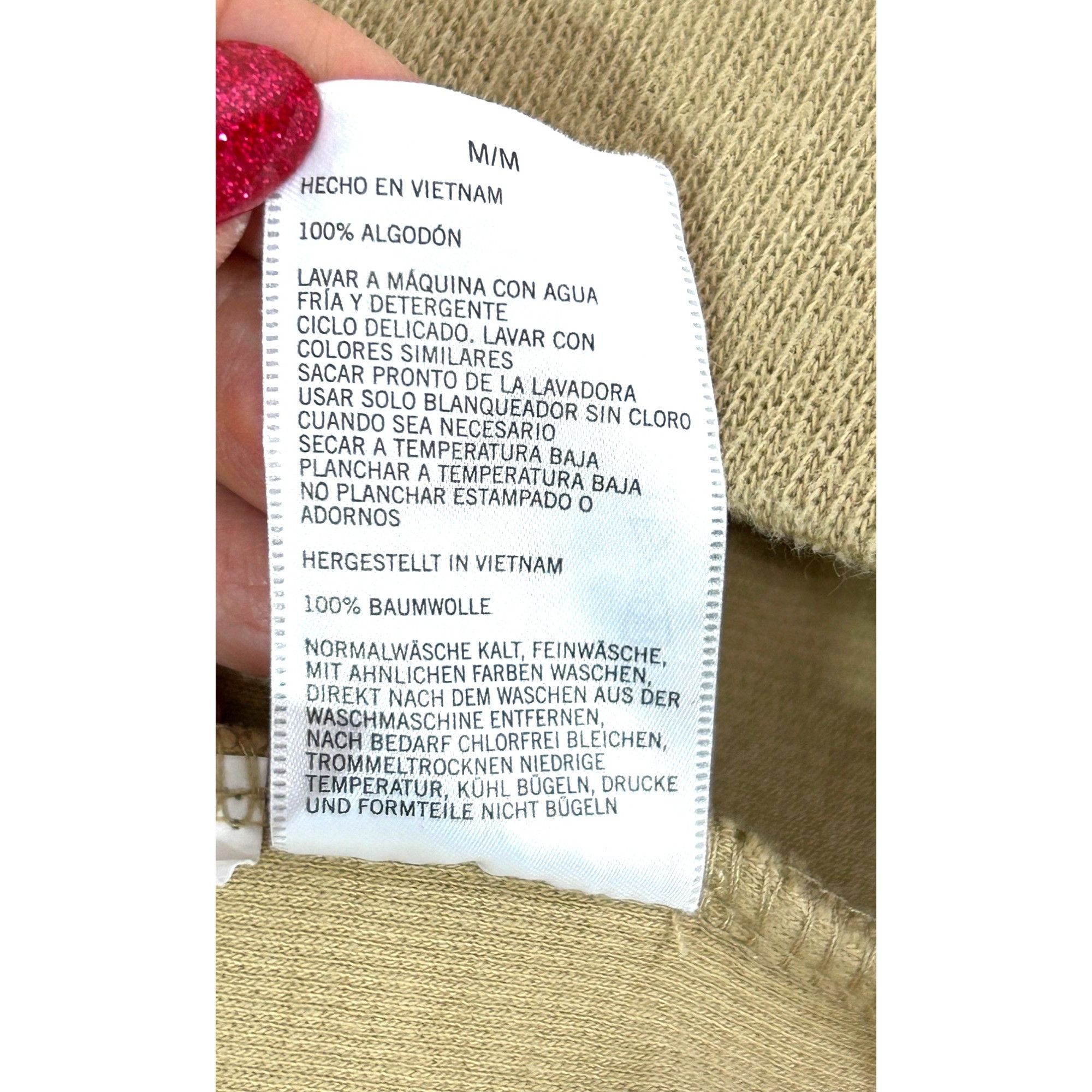 Nautica Nautica Men's Sweater Vtg Tan M 2-Button Cotton Shawl Colla Size US M / EU 48-50 / 2 - 8 Thumbnail