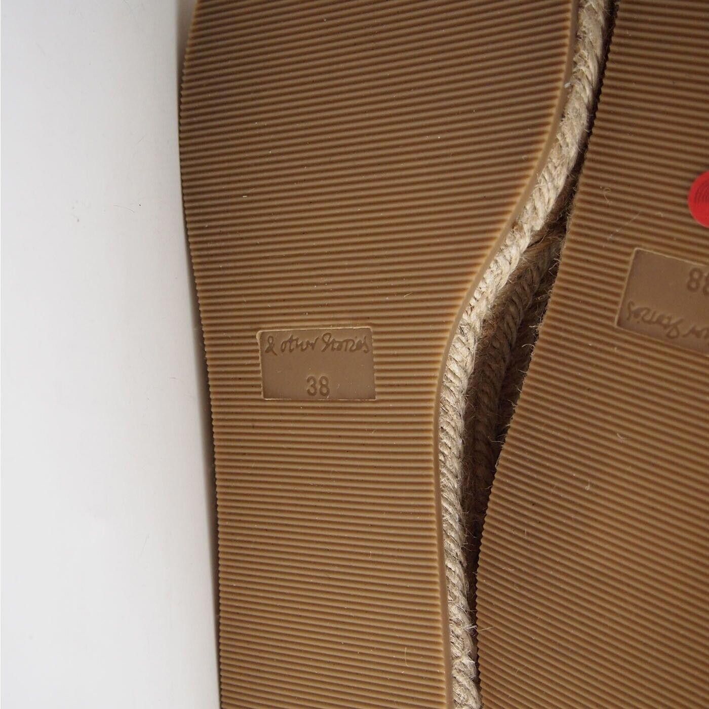Designer Other Stories Espadrille Loafers Black Canvas EU 38 US 8 Size US 8 / IT 38 - 9 Thumbnail