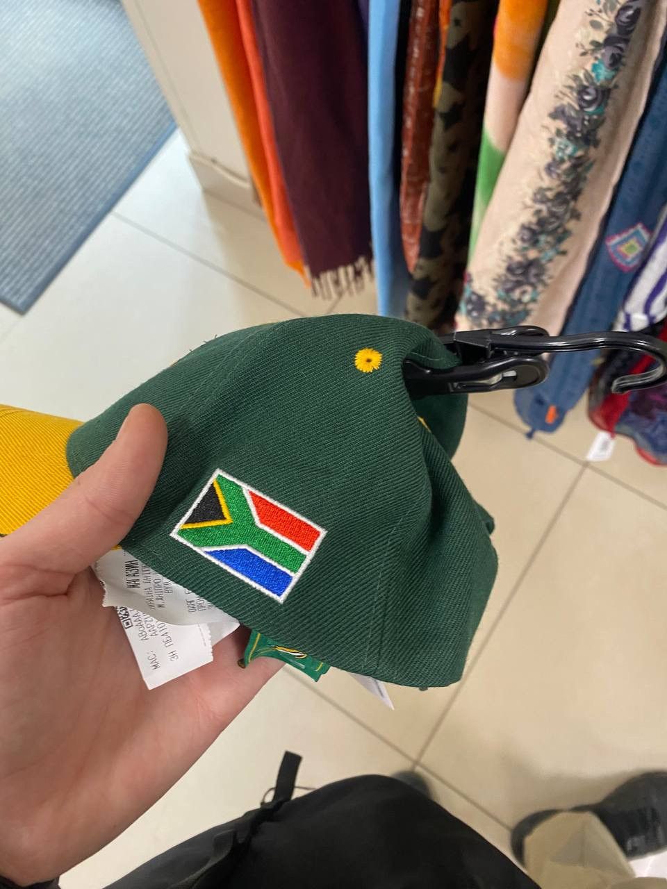 Vintage Vintage South Africa green cap Springboks rare logo Size ONE SIZE - 2 Thumbnail