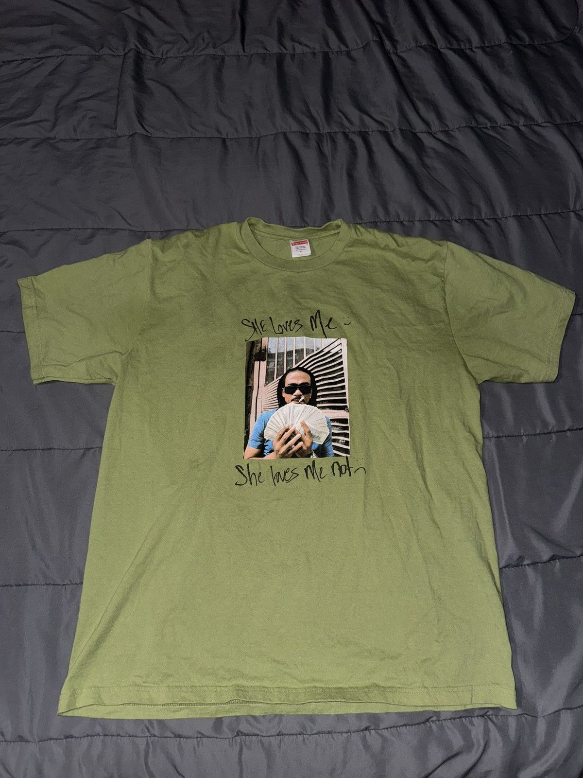 Supreme Supreme Max B Tee “Moss” Size US XL / EU 56 / 4 - 1 Thumbnail