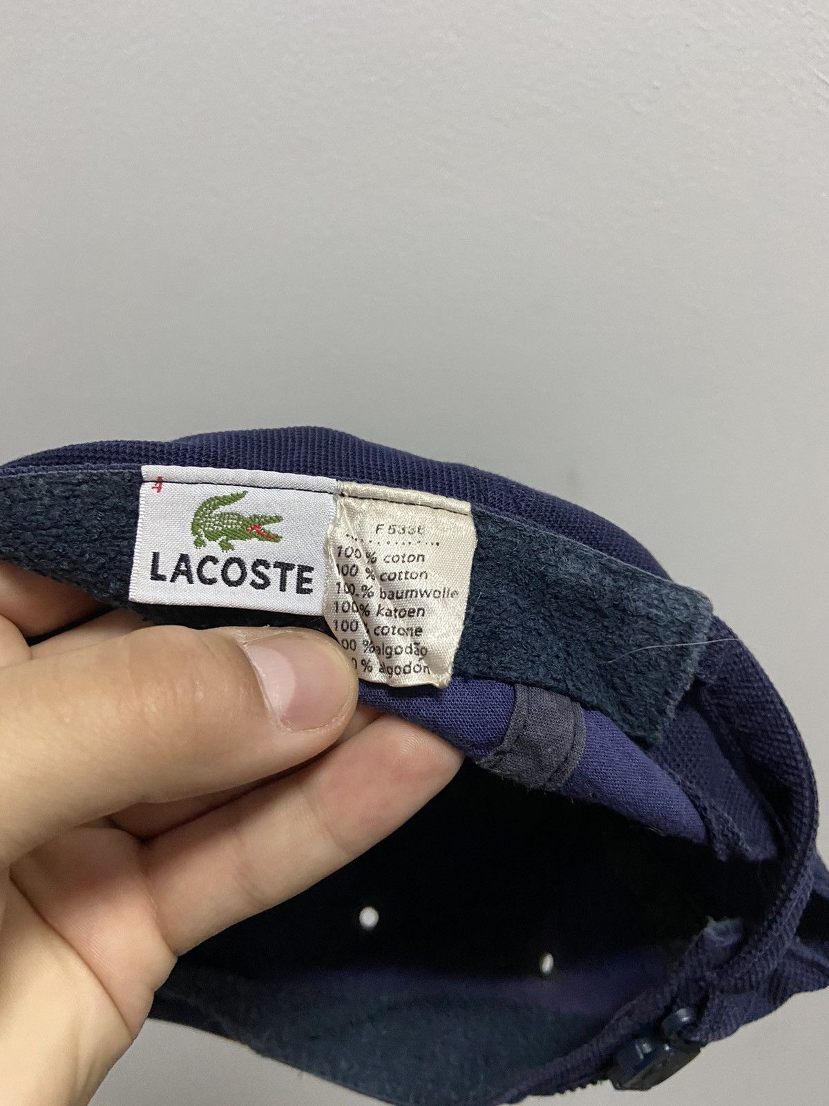 Lacoste × Vintage Lacoste cap Vintage small Logo skate Size ONE SIZE - 8 Thumbnail