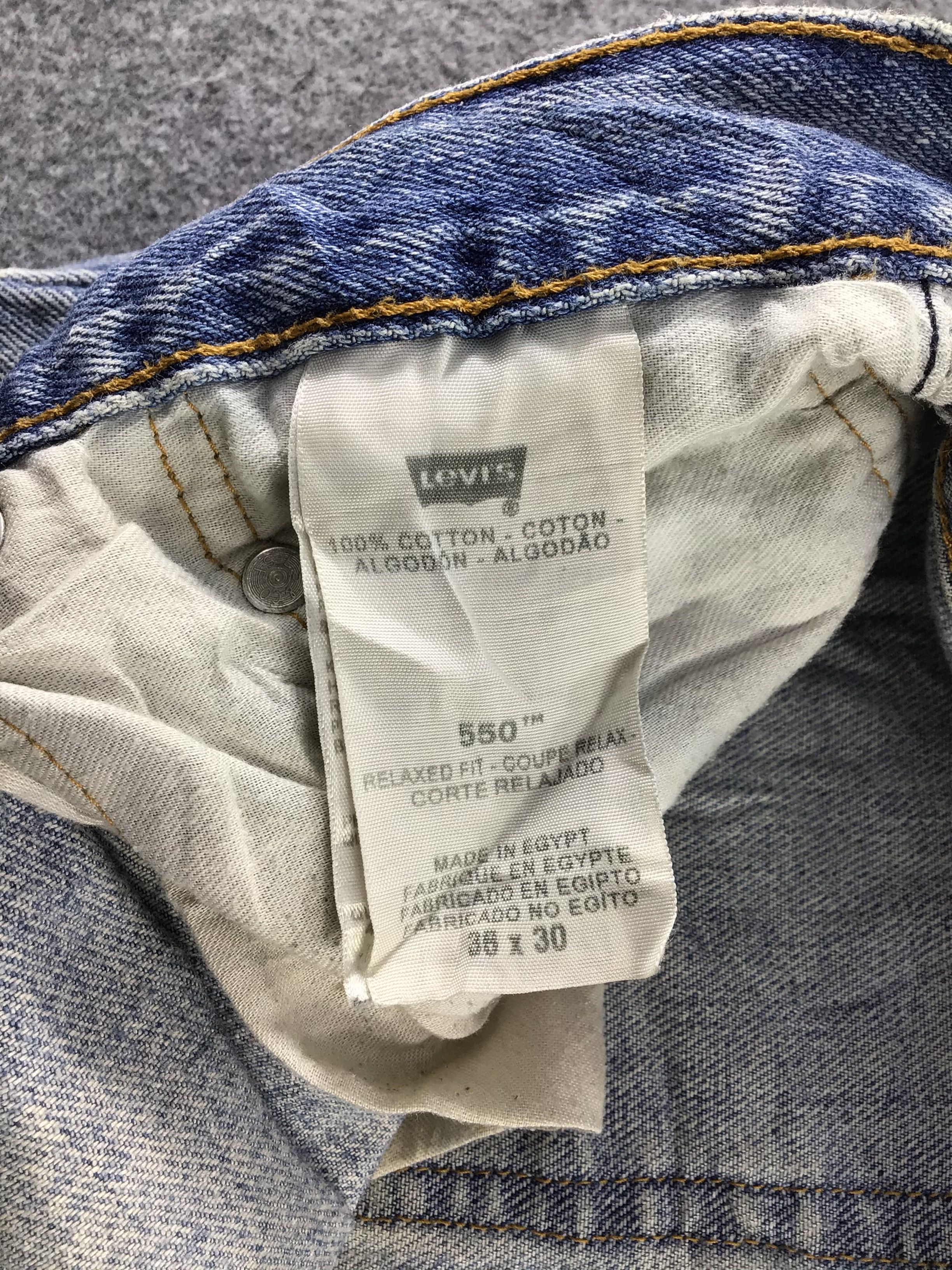 Levi's × Vintage Vintage Levis 550 Jeans-JM241 Size US 35 - 10 Thumbnail