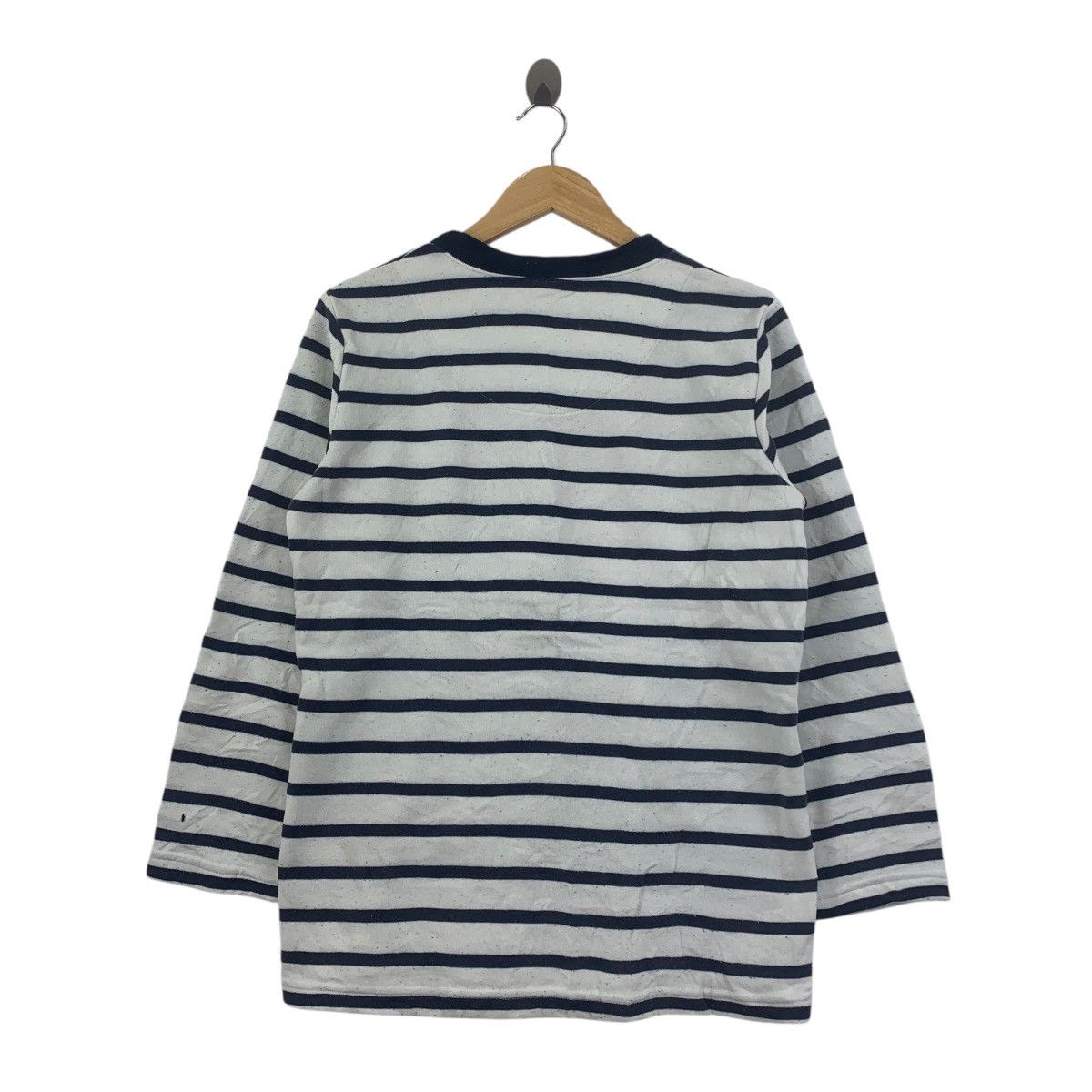Peanuts Vintage SNOOPY PEANUTS Stripes Crewneck Pullover Sweatshirt Size US L / EU 52-54 / 3 - 2 Thumbnail