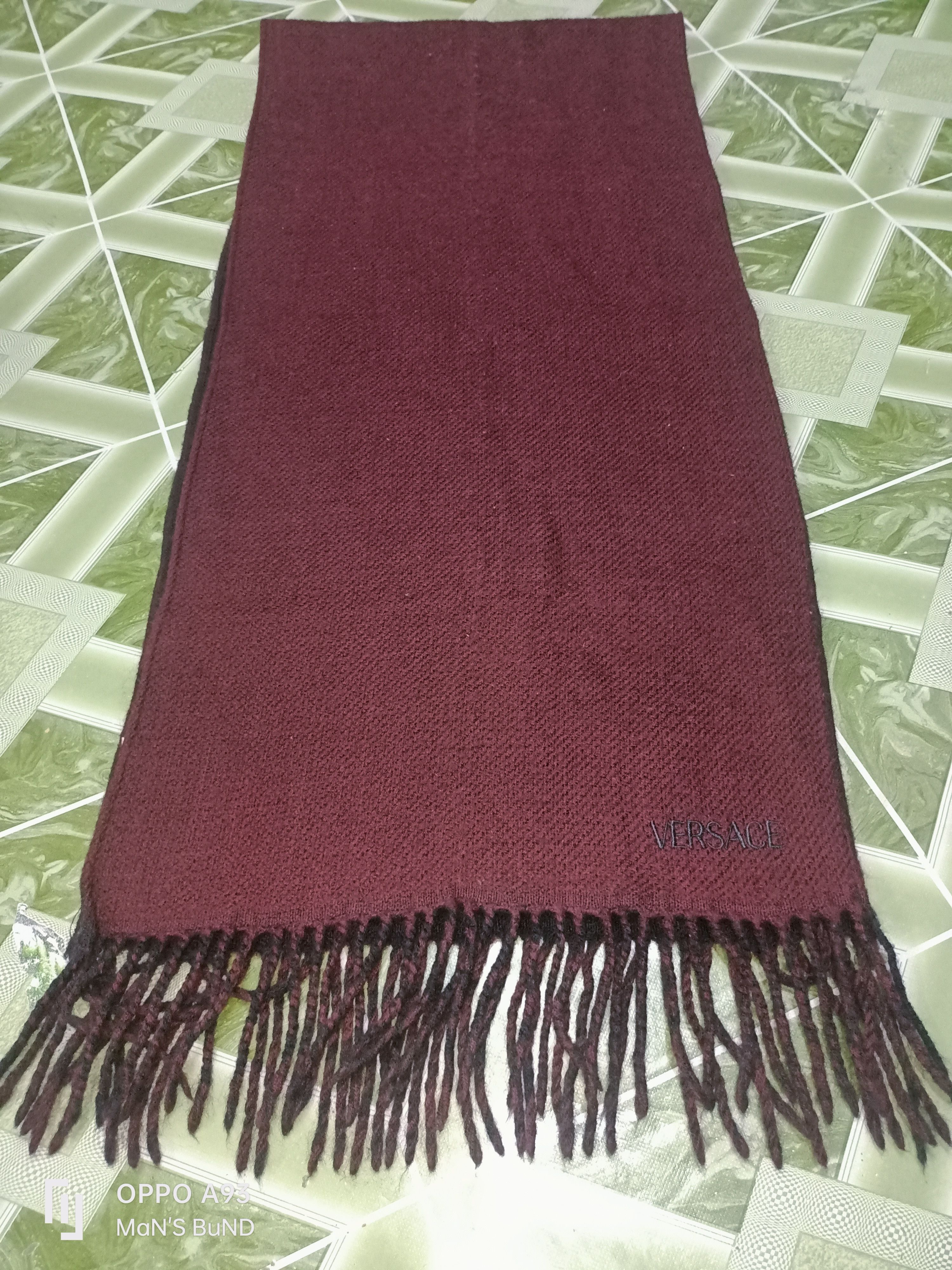 Versace × Vintage Vintage Versace Scarf Muffler Size ONE SIZE - 1 Thumbnail