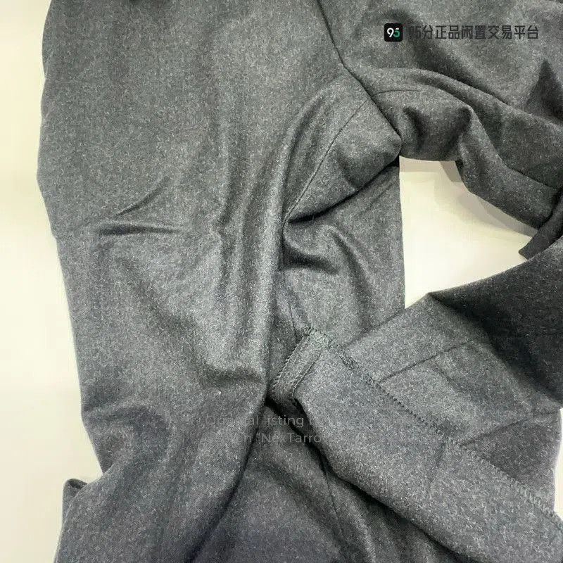 Ermenegildo Zegna Zegna Men's Solid Wool Thick Casual Trousers. Size US 30 / EU 46 - 1 Thumbnail