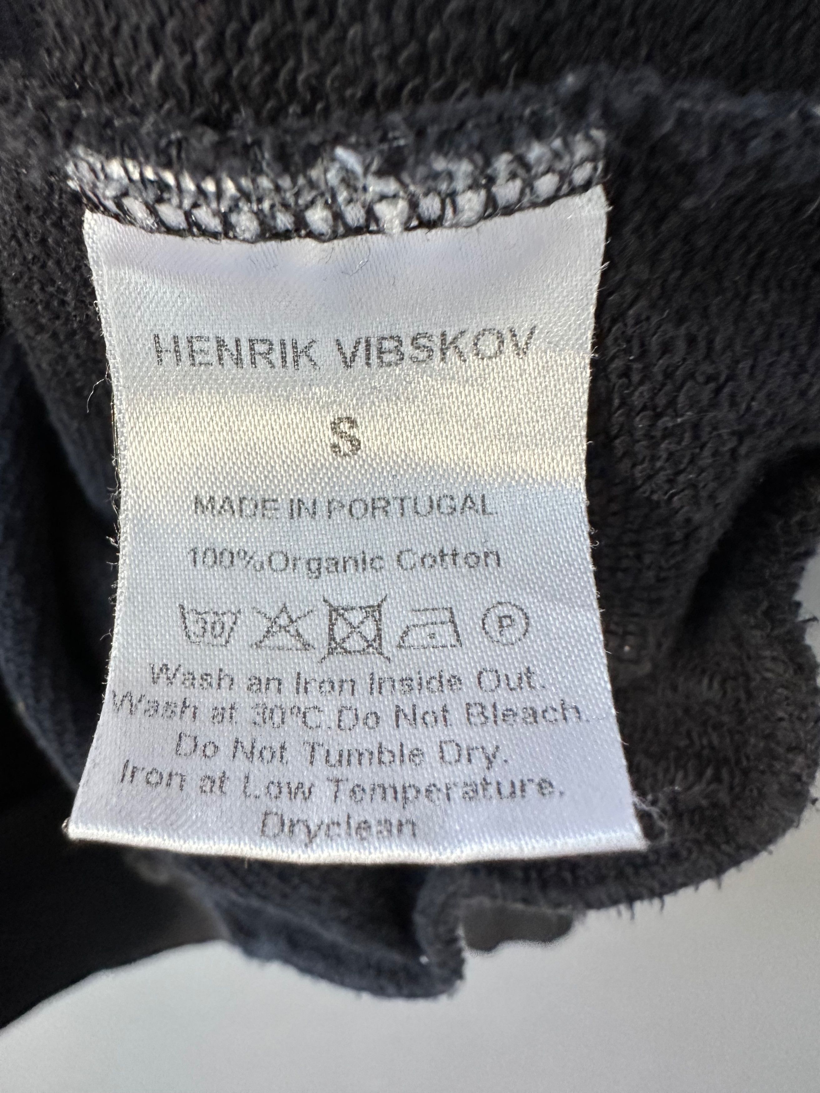 Henrik Vibskov Henrik Vibskov Crew Neck Sweatshirt Black Cotton Size US S / EU 44-46 / 1 - 8 Thumbnail