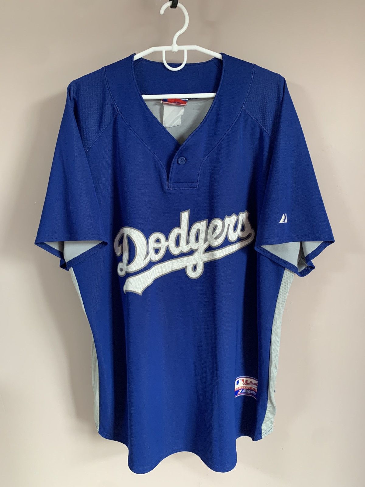 MLB Los Angeles Dodgers Baseball Shirt Majestic MLB Jersey XXL Size US XXL / EU 58 / 5 - 1 Thumbnail