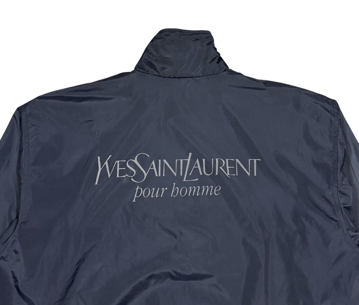 Yves Saint Laurent Vtg🔥90’s YvesSaintLaurent Pour Homme SpellOut Logo Size US L / EU 52-54 / 3 - 12 Thumbnail