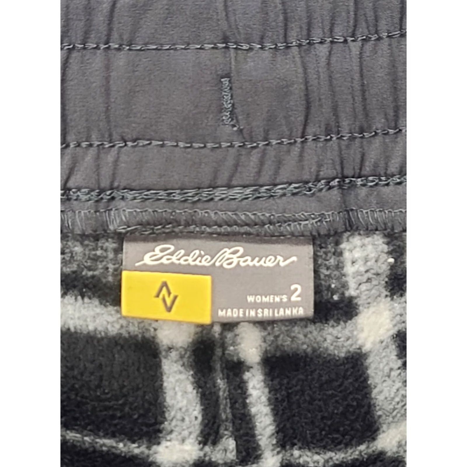 Eddie Bauer VINTAGE Eddie Bauer Travex Pants Womens 2 Flannel Lined Regular Fit Jogger Outdoors Size 26" / US 2 / IT 38 - 2 Thumbnail