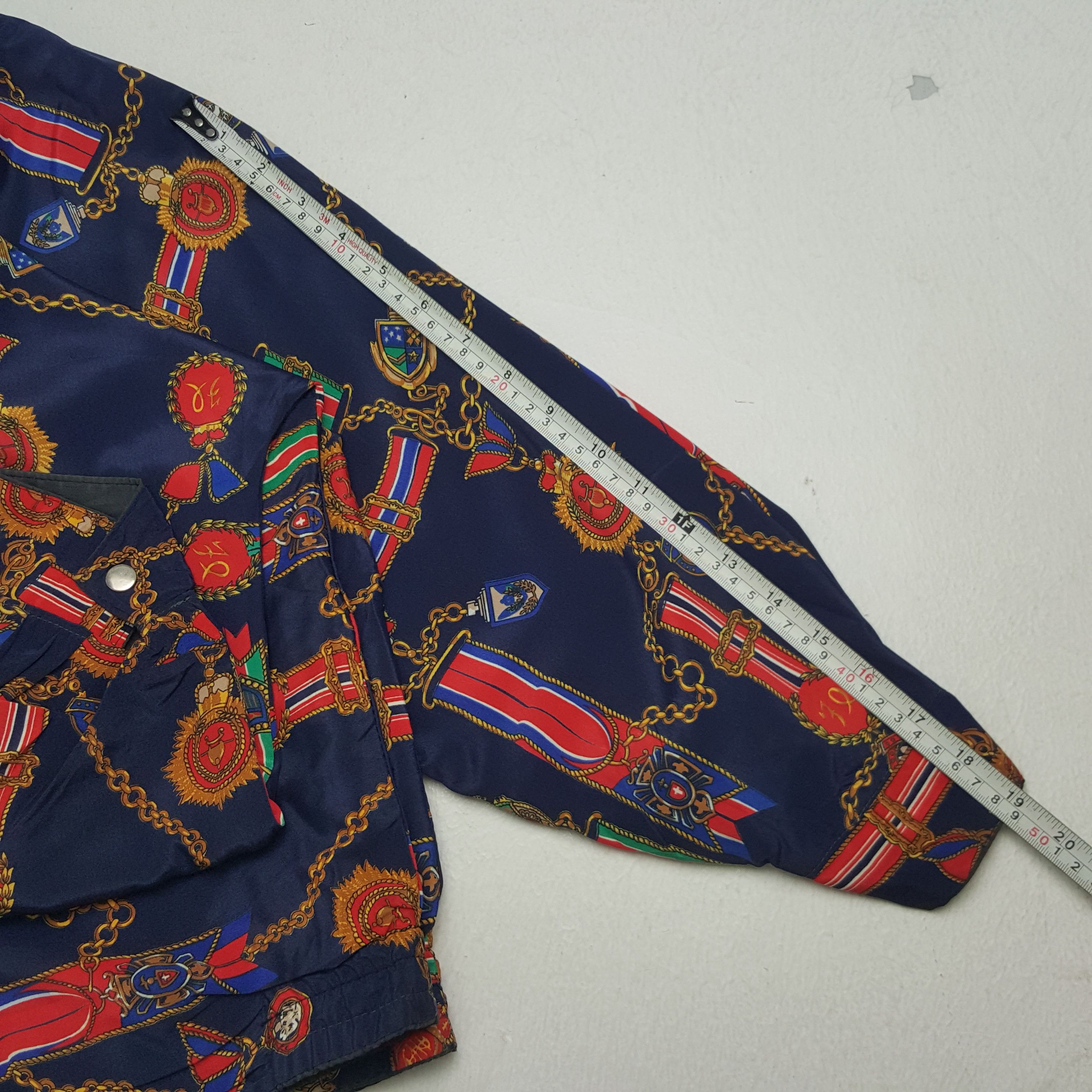 Designer × Vintage Vintage Alfred Dunner Medal Design Riversible Bombers Jacket Size US L / EU 52-54 / 3 - 9 Thumbnail