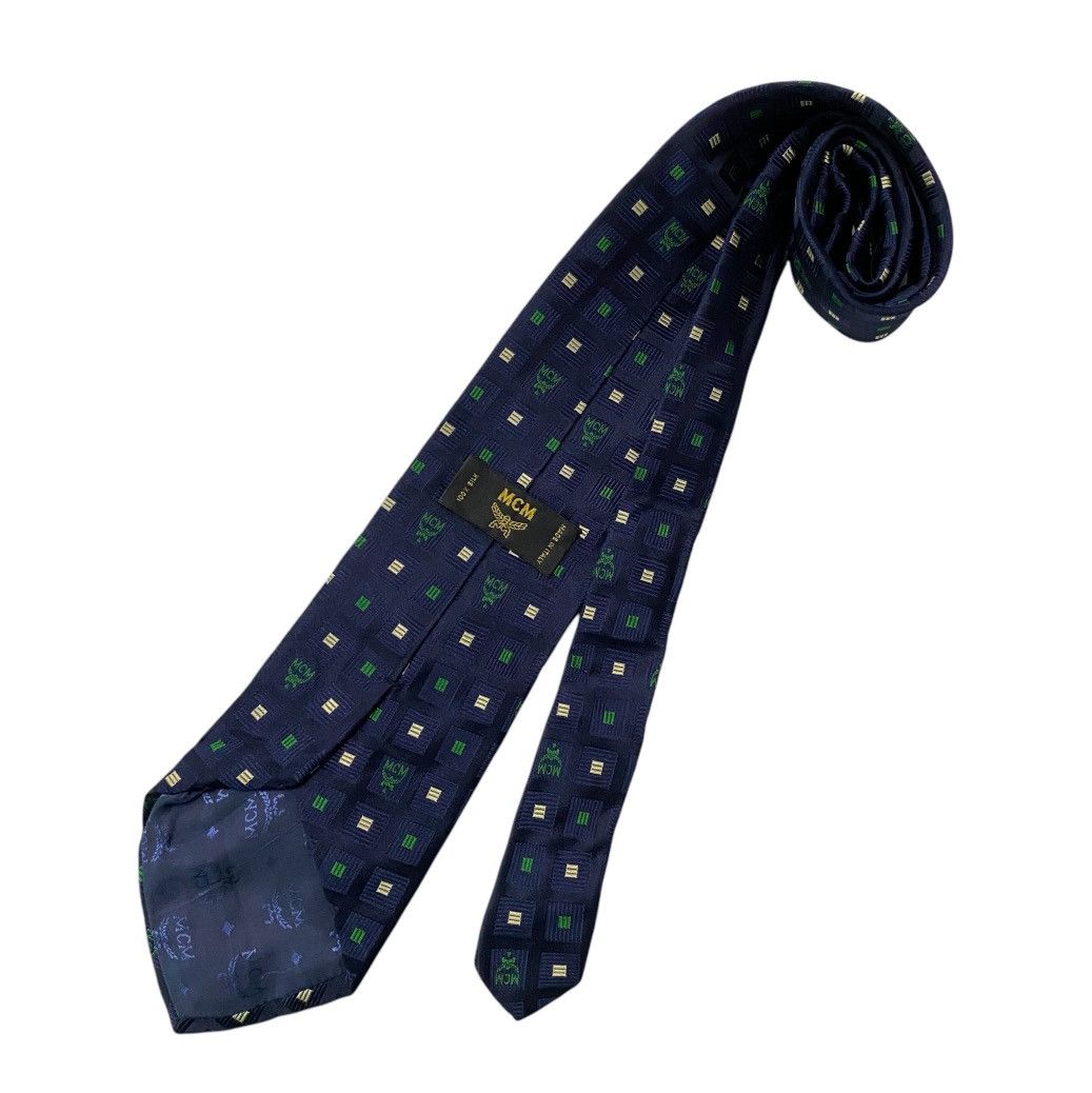 Giorgio Armani × MCM × Versace Combo 4pcs Vintage Men’s Ties Size ONE SIZE - 2 Thumbnail