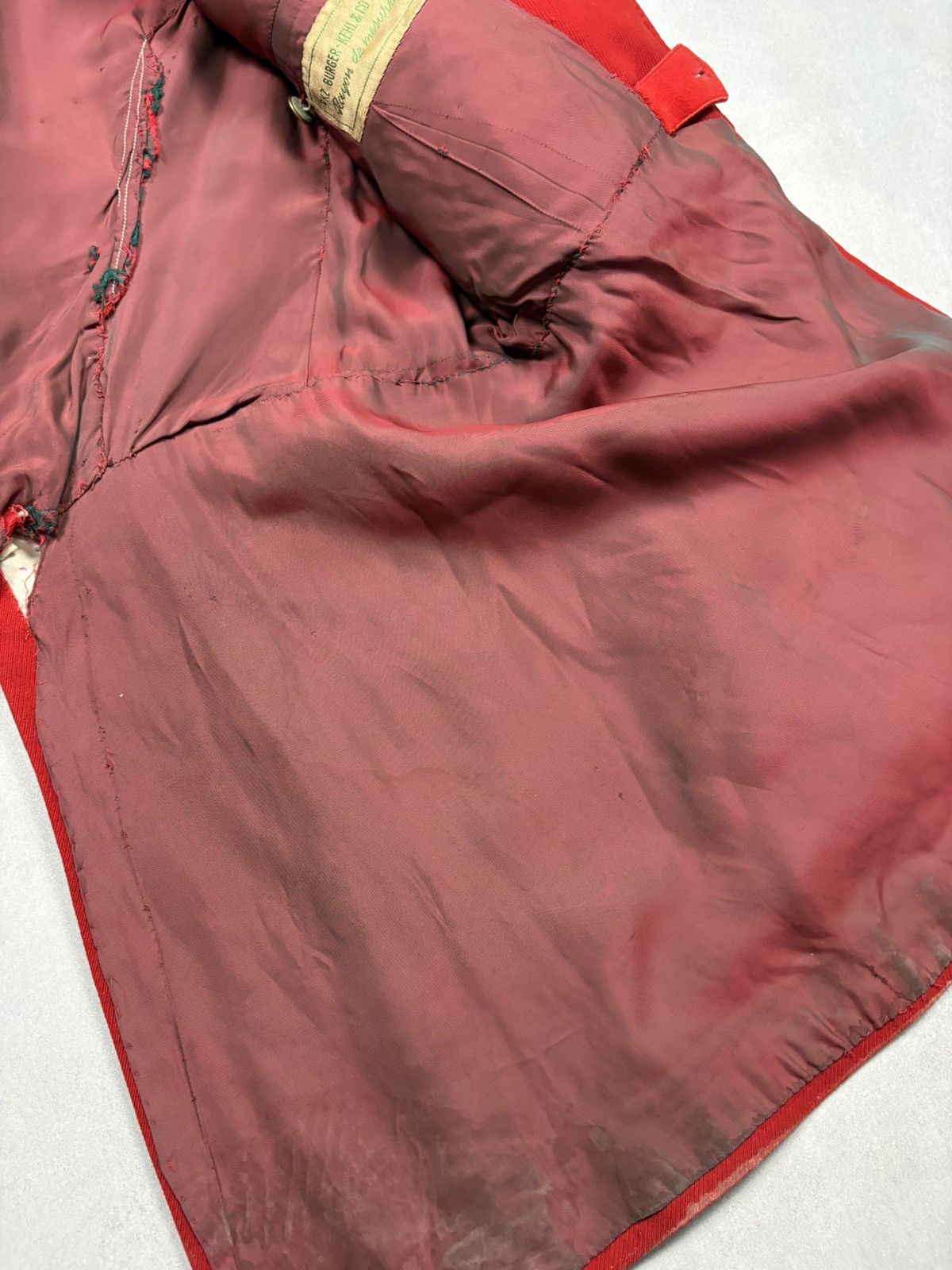 Vintage 50s Red Fox Hunting Riding Coat Equestrian Tailcoat PKZ 1995 Size US M / EU 48-50 / 2 - 12 Thumbnail