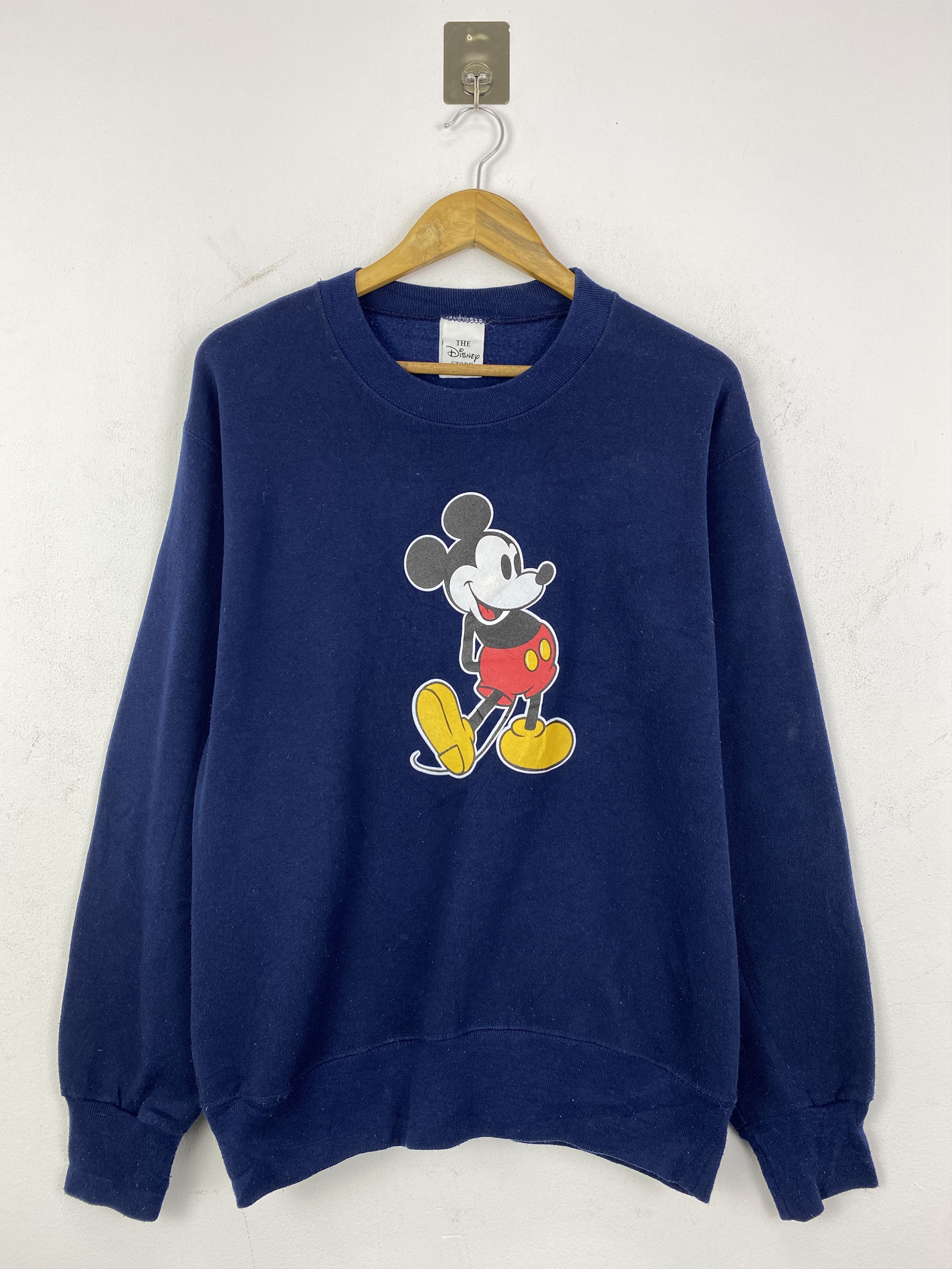 Mickey Mouse Vintage 90s Disney Mickey Mouse Printed Sweatshirt SH0196 Size US M / EU 48-50 / 2 - 1 Thumbnail