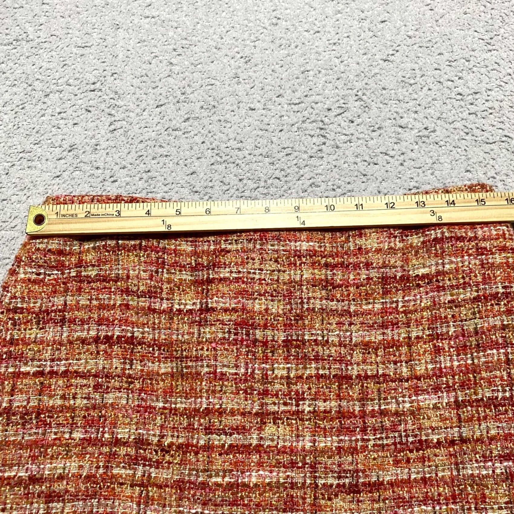 Talbots Talbots Womens 10 Skirt Multicolor Tweed Pencil Straight Office Business Lined Size 32" / US 10 / IT 46 - 6 Thumbnail