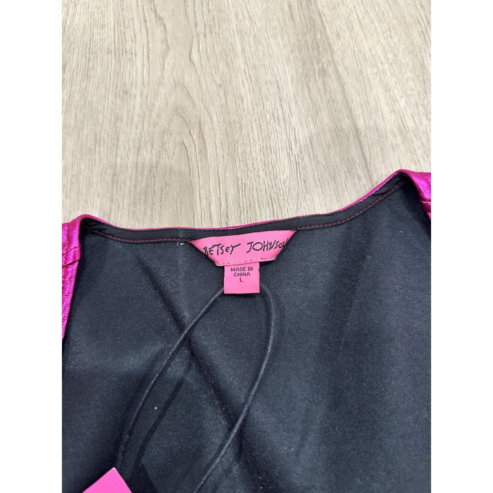 Betsey Johnson Betsey Johnson Barbie Pink Faux Leather Corset Mini Dress NWT Large L Women Corset Dress Size L / US 10 / IT 46 - 7 Thumbnail