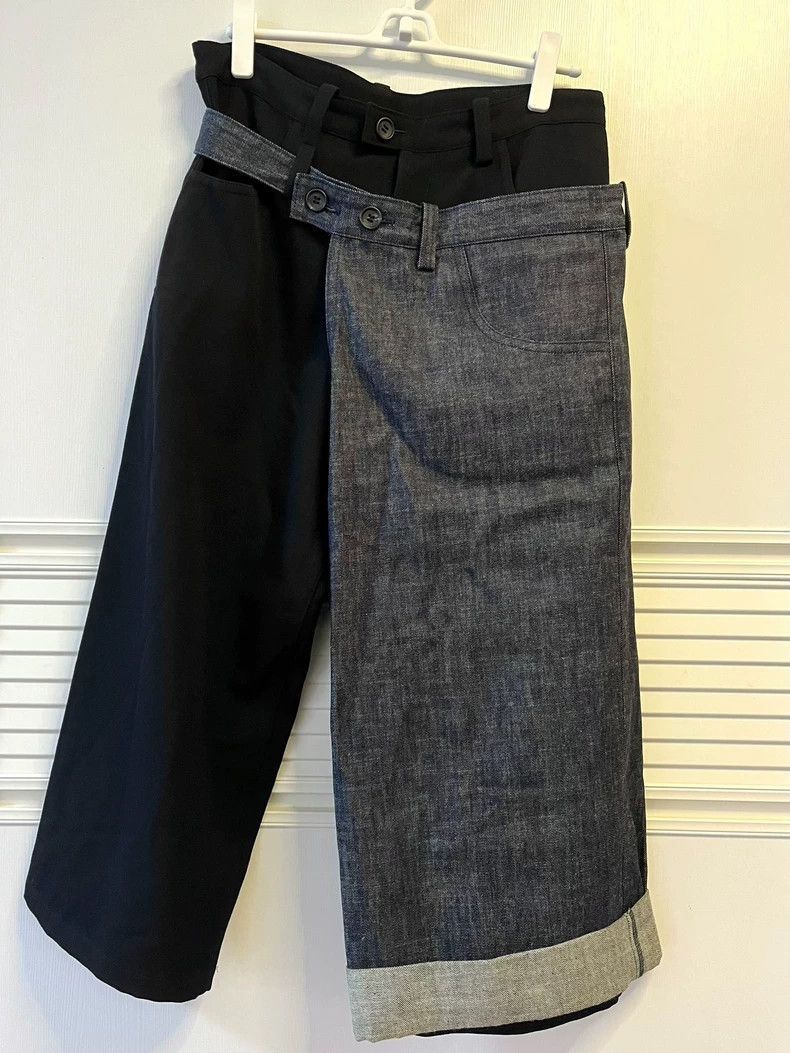 Y's Y's size 1 Detachable denim trousers Size US 28 / EU 44 - 1 Thumbnail