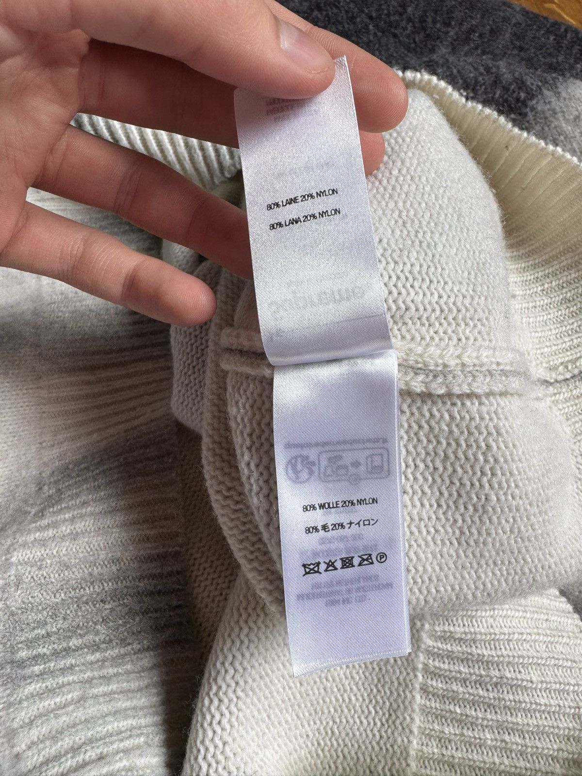 Supreme supreme blurred logo sweater black FW23 Size US S / EU 44-46 / 1 - 14 Thumbnail