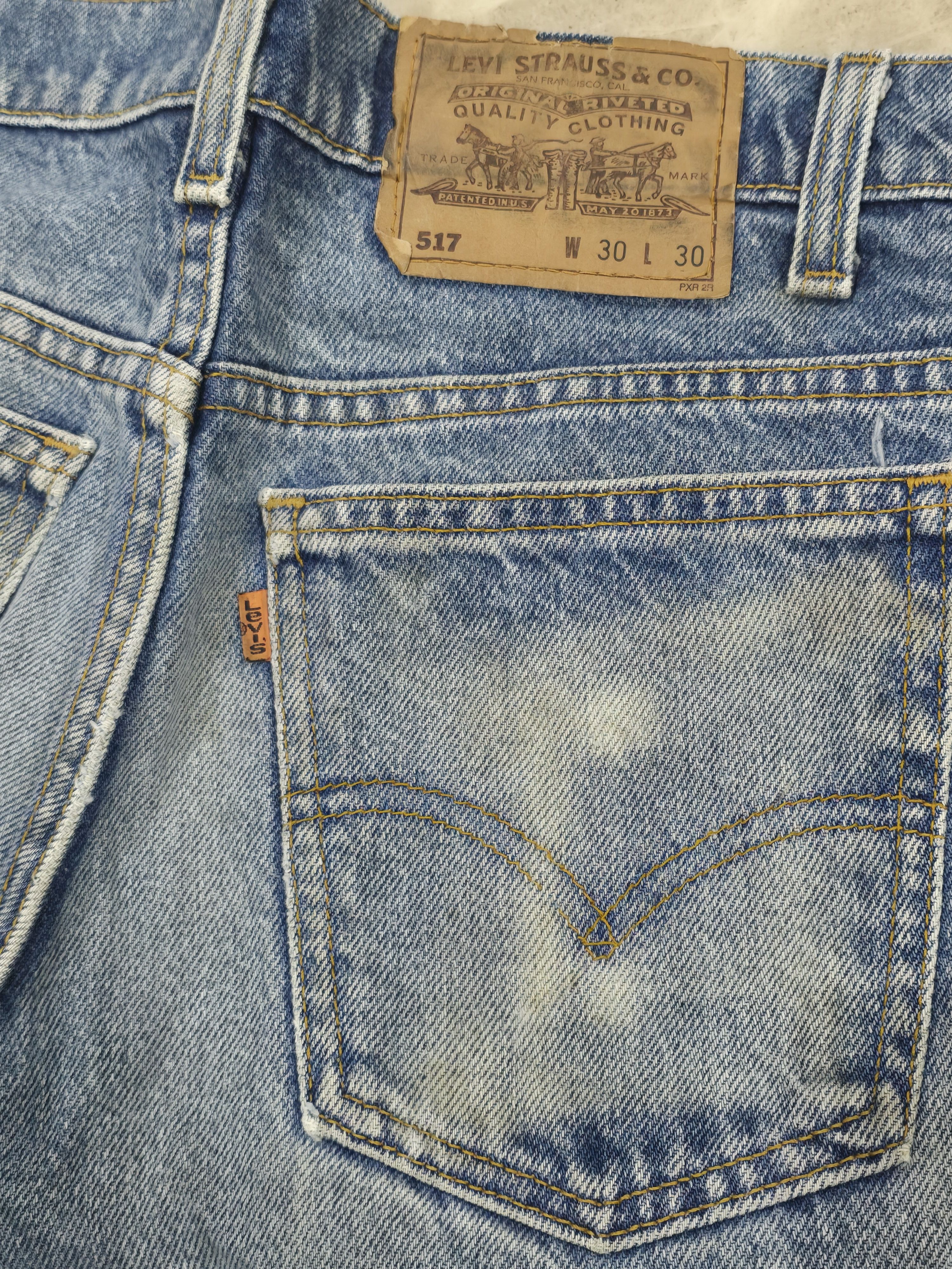 Levi's × Vintage Bootcut 517 dirty sz 30 Size 30" / US 8 / IT 44 - 3 Thumbnail