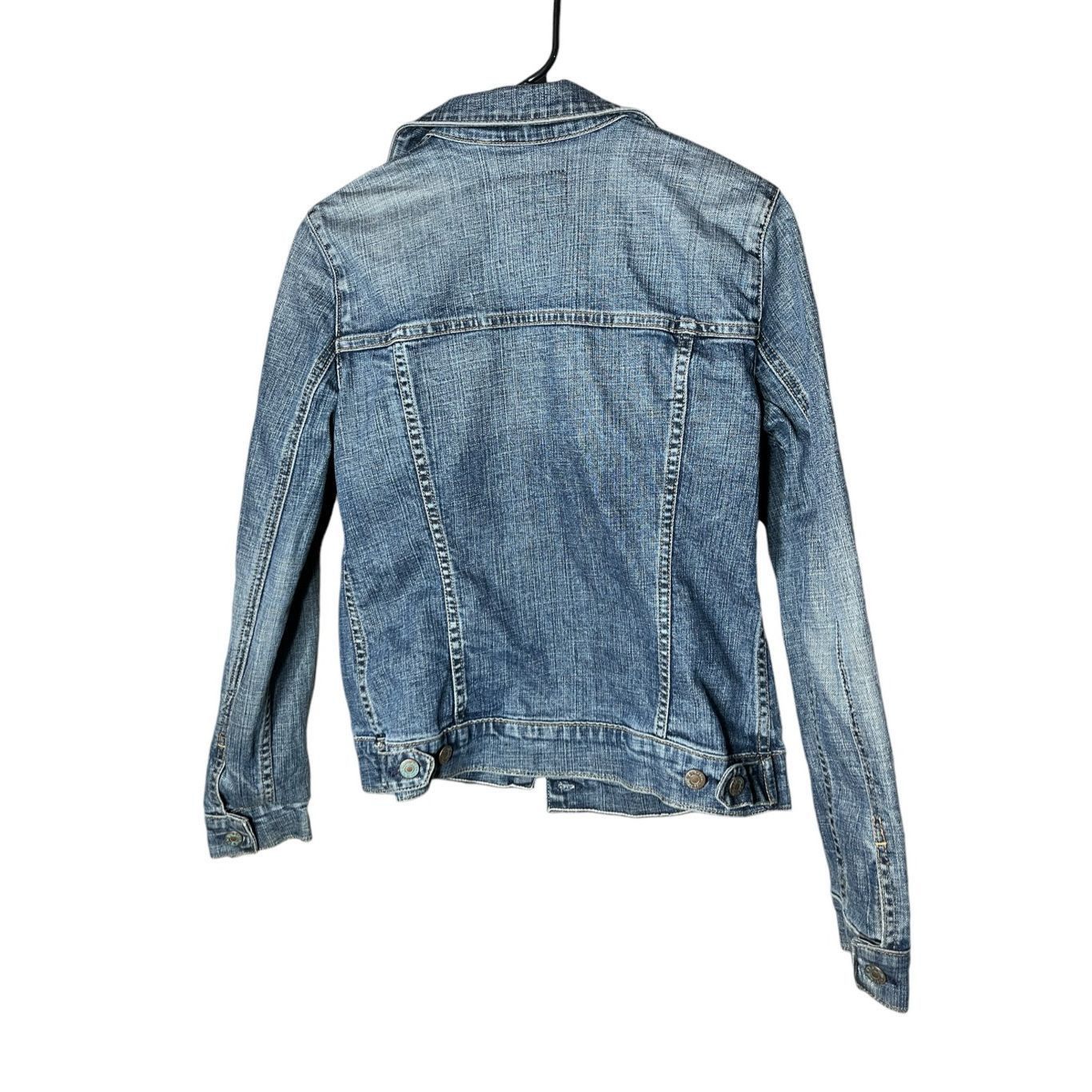 Gap Vintage GAP 1969 Jean Jacket Blue Denim Heritage Trucker Poc Size S / US 4 / IT 40 - 7 Thumbnail