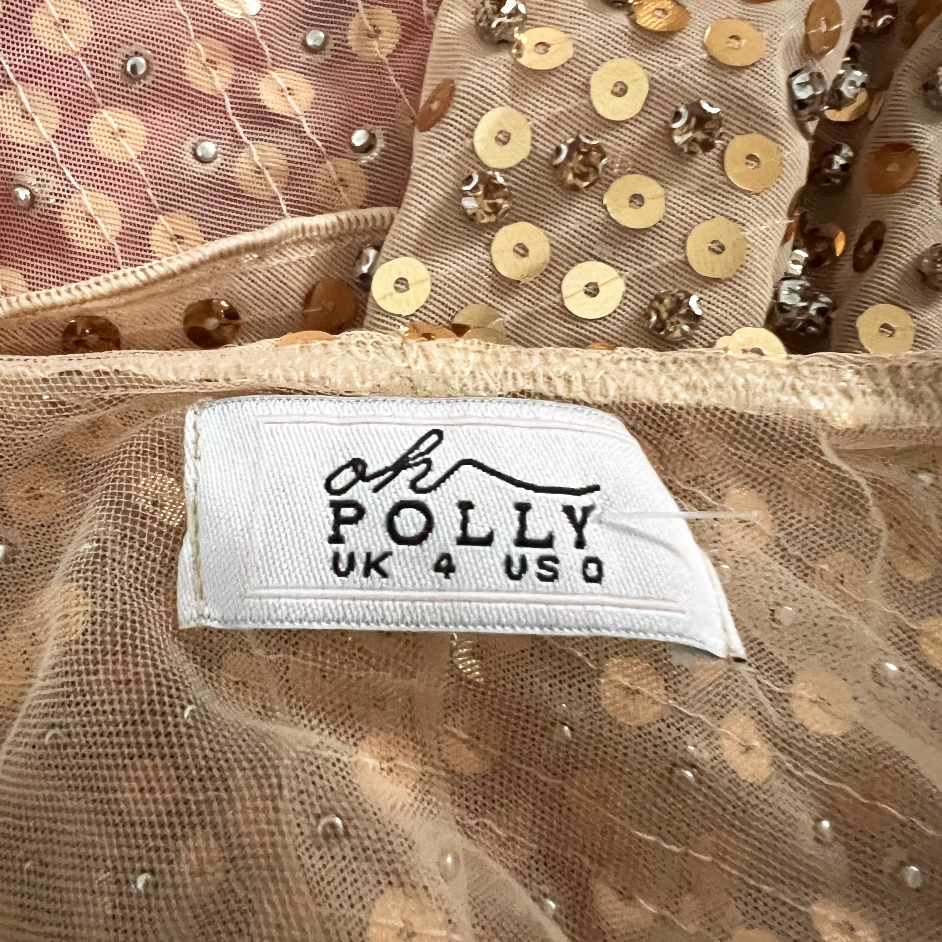 Other Oh Polly Callista Sequin Jewel Embellished Size XS / US 0-2 / IT 36-38 - 2 Thumbnail