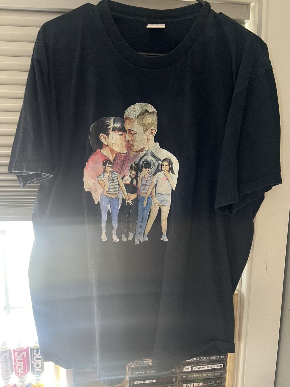 Supreme Kiss tee Size US L / EU 52-54 / 3 - 1 Thumbnail