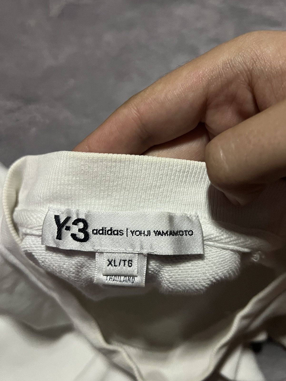 Yohji Yamamoto Y-3 Adidas x Yohji Jamamoto Sweatshirt Streetwear Vintage Size US XL / EU 56 / 4 - 3 Thumbnail