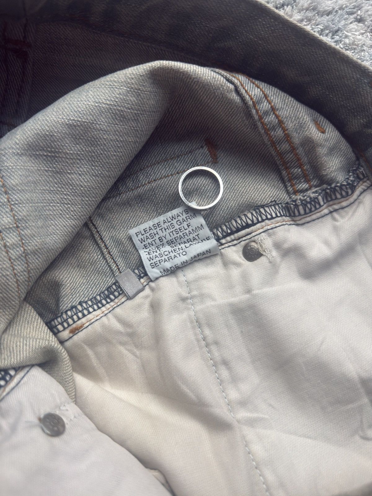 Dior Dior Homme SS04 ‘Bleu Claire’ Denim Size US 28 / EU 44 - 3 Thumbnail