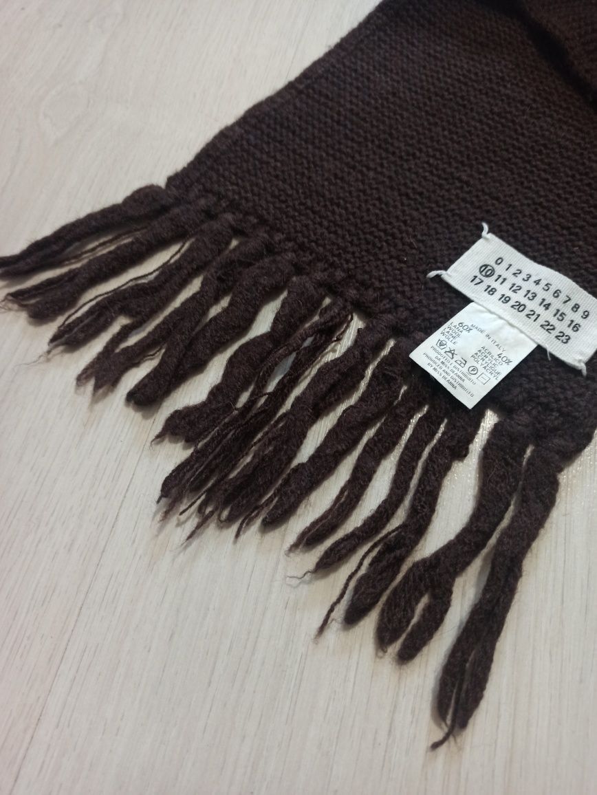Maison Margiela Vintage Martin Margiela Wool Scarf Size ONE SIZE - 4 Thumbnail