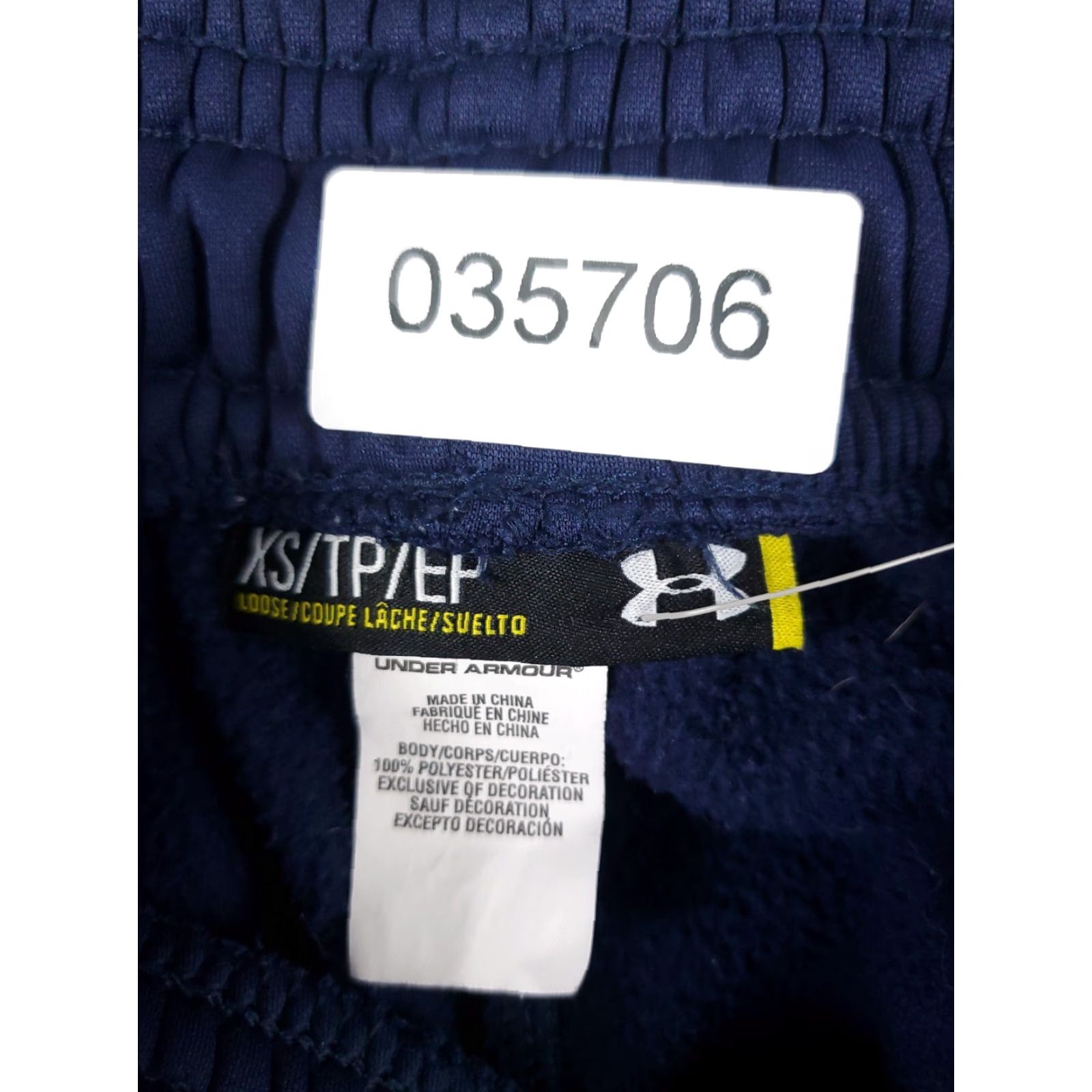 Under Armour Under Armour Pants Adult Size XS Blue Running Track Joggers Sweatpants Size US 27 - 7 Thumbnail