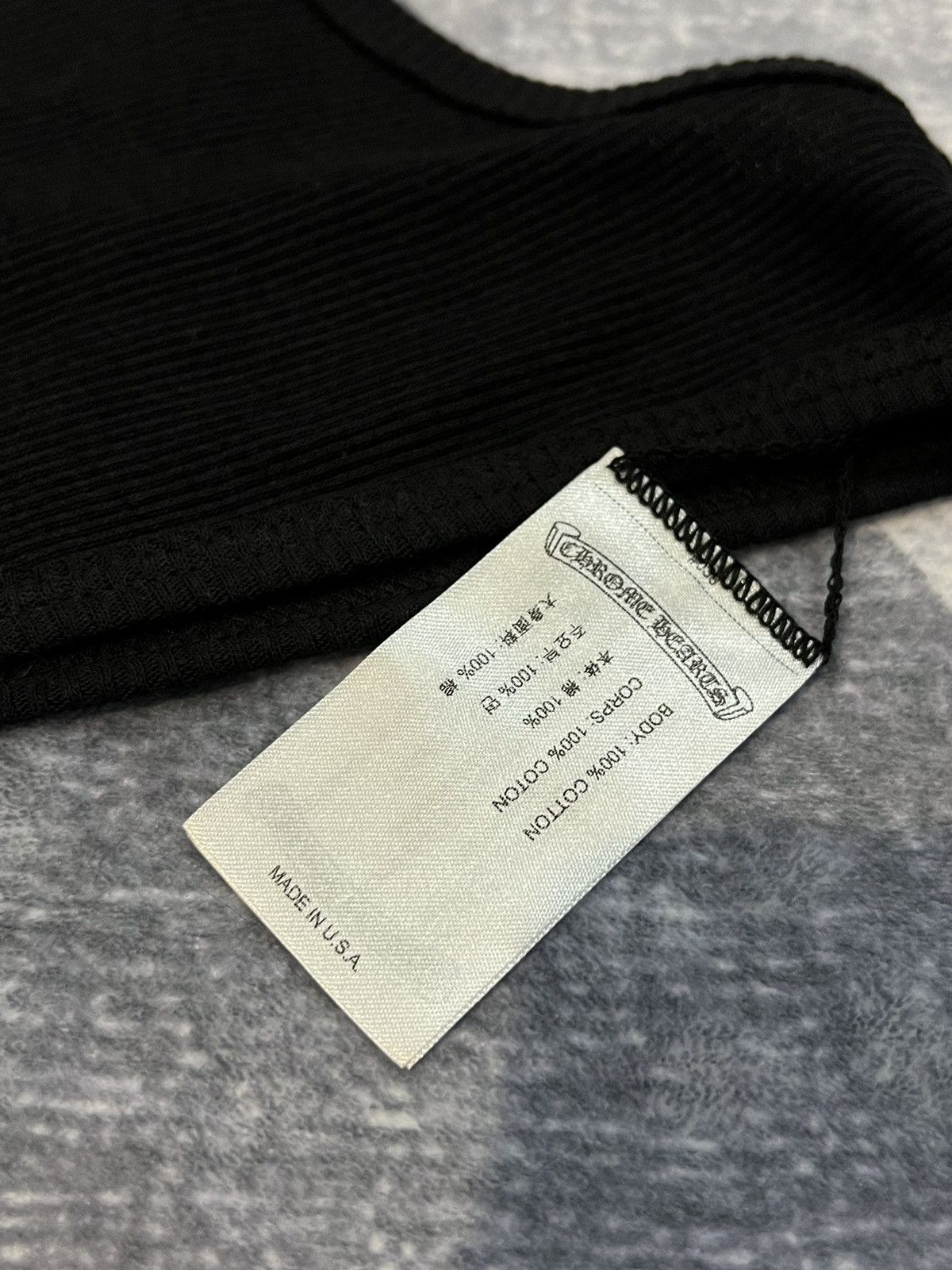 Chrome Hearts Chrome Hearts Tank Top Size US L / EU 52-54 / 3 - 5 Thumbnail