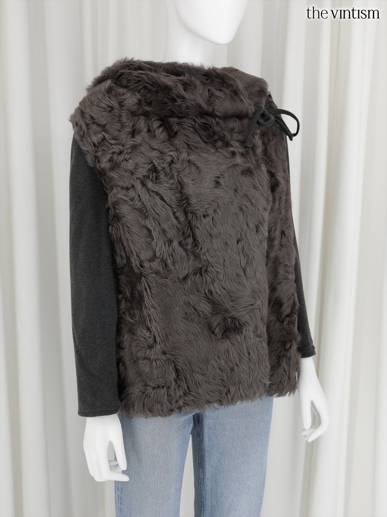 Brunello Cucinelli Brunello Cucinelli Real Lamb Fur Reversible Jacket S/M Size M / US 6-8 / IT 42-44 - 4 Thumbnail