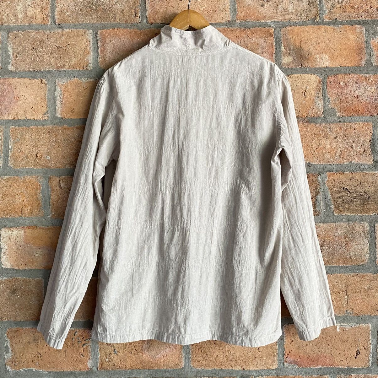 Issey Miyake Plantation Beige Button-Up Shirt with High Neck Size M / US 6-8 / IT 42-44 - 9 Thumbnail
