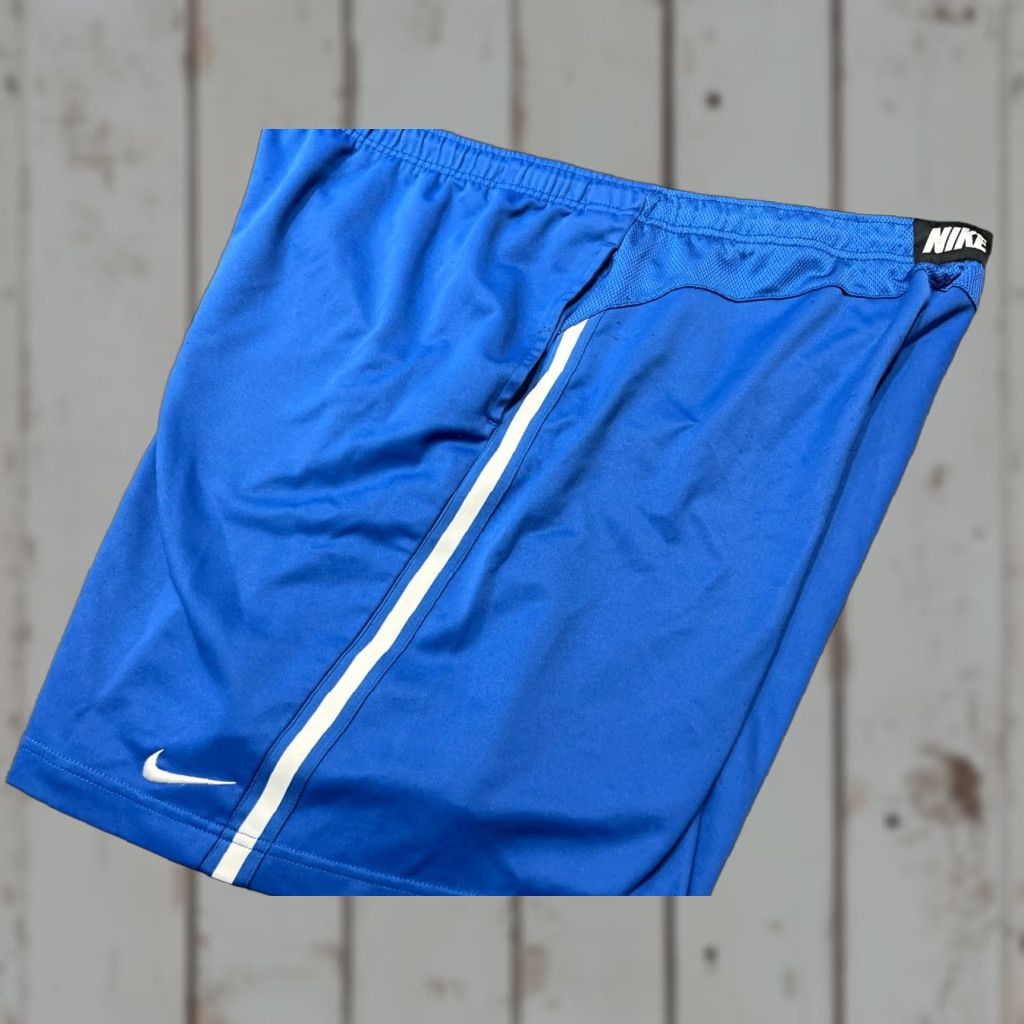 Nike Nike Men's Blue Athletic Shorts 2XL Loose Drawstring Activewear Pockets Size US 38 / EU 54 - 1 Thumbnail