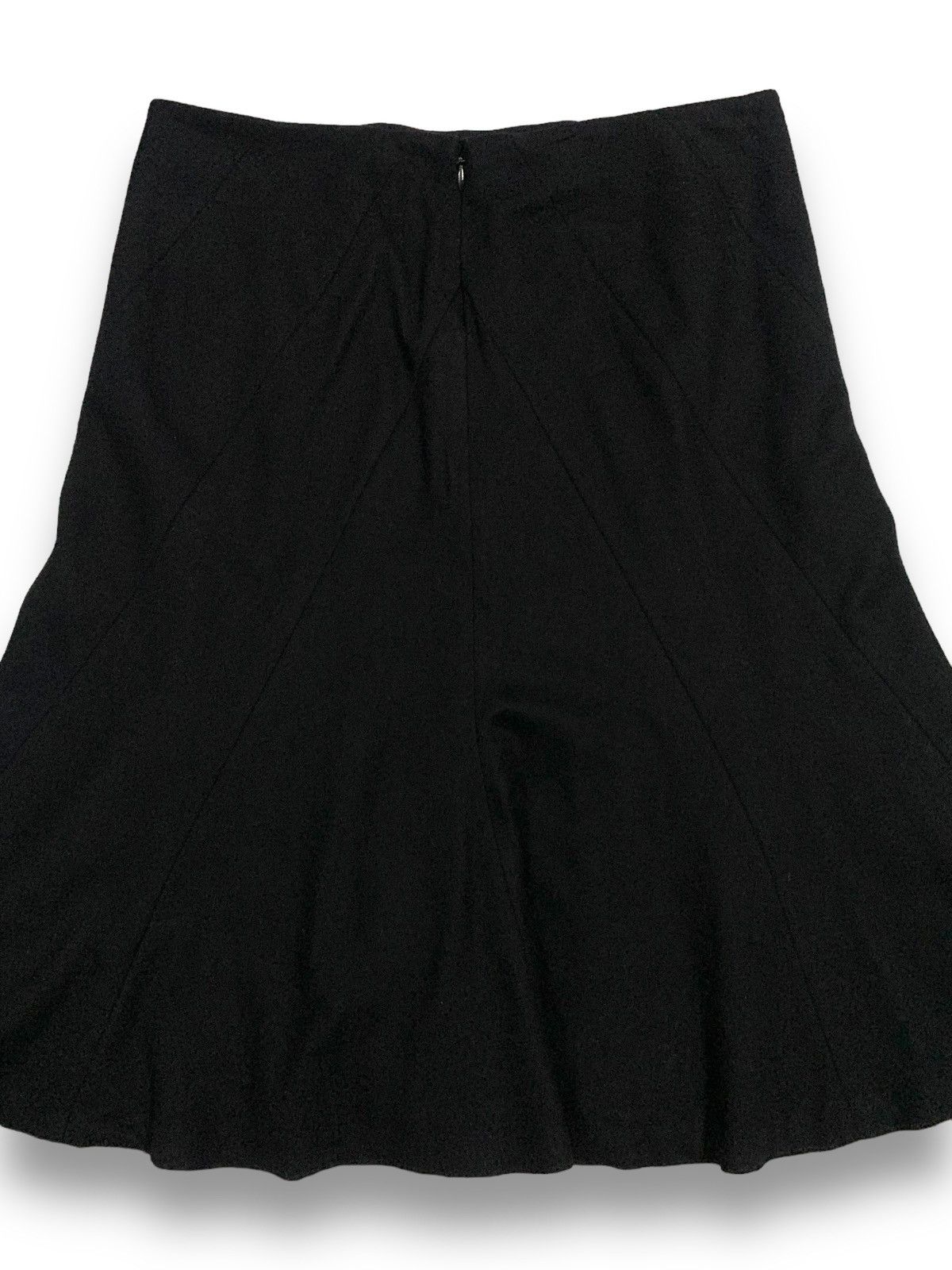 Ralph Lauren Vintage 90s Ralph Lauren Wool Blend Panel Mini Skirt Size 29" - 5 Thumbnail