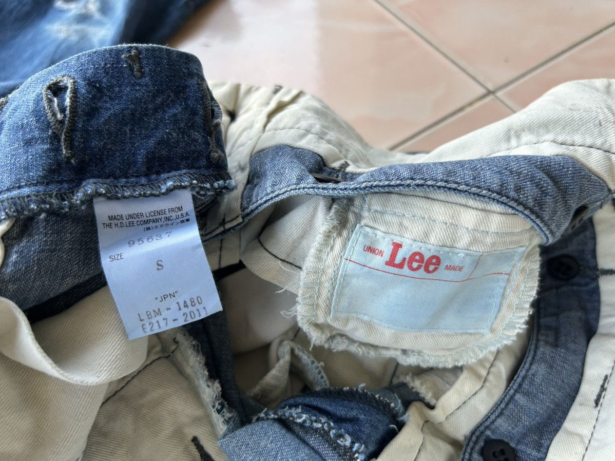 Lee × N.Hoolywood Double Waist Distressed Denim Pant Size US 32 / EU 48 - 14 Thumbnail
