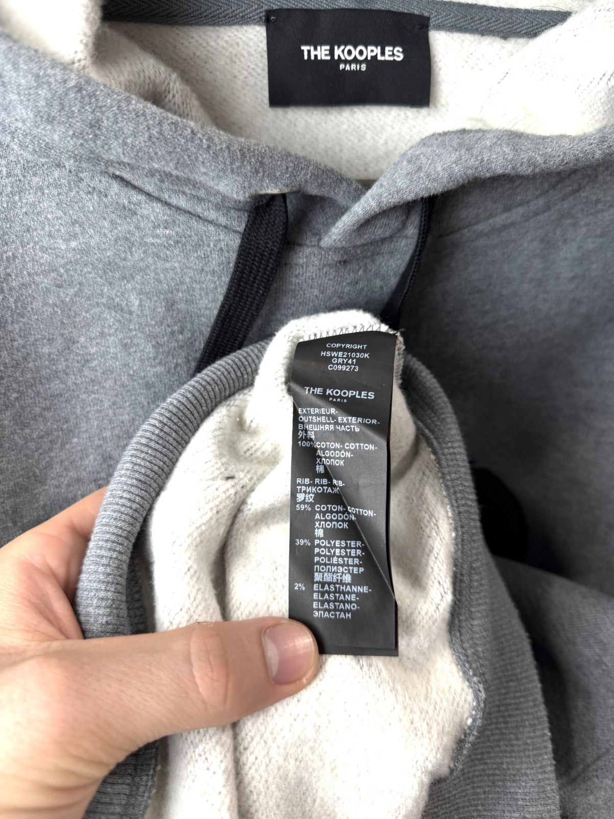 The Kooples The Kooples Paris Skull Hoodie Size US L / EU 52-54 / 3 - 7 Thumbnail