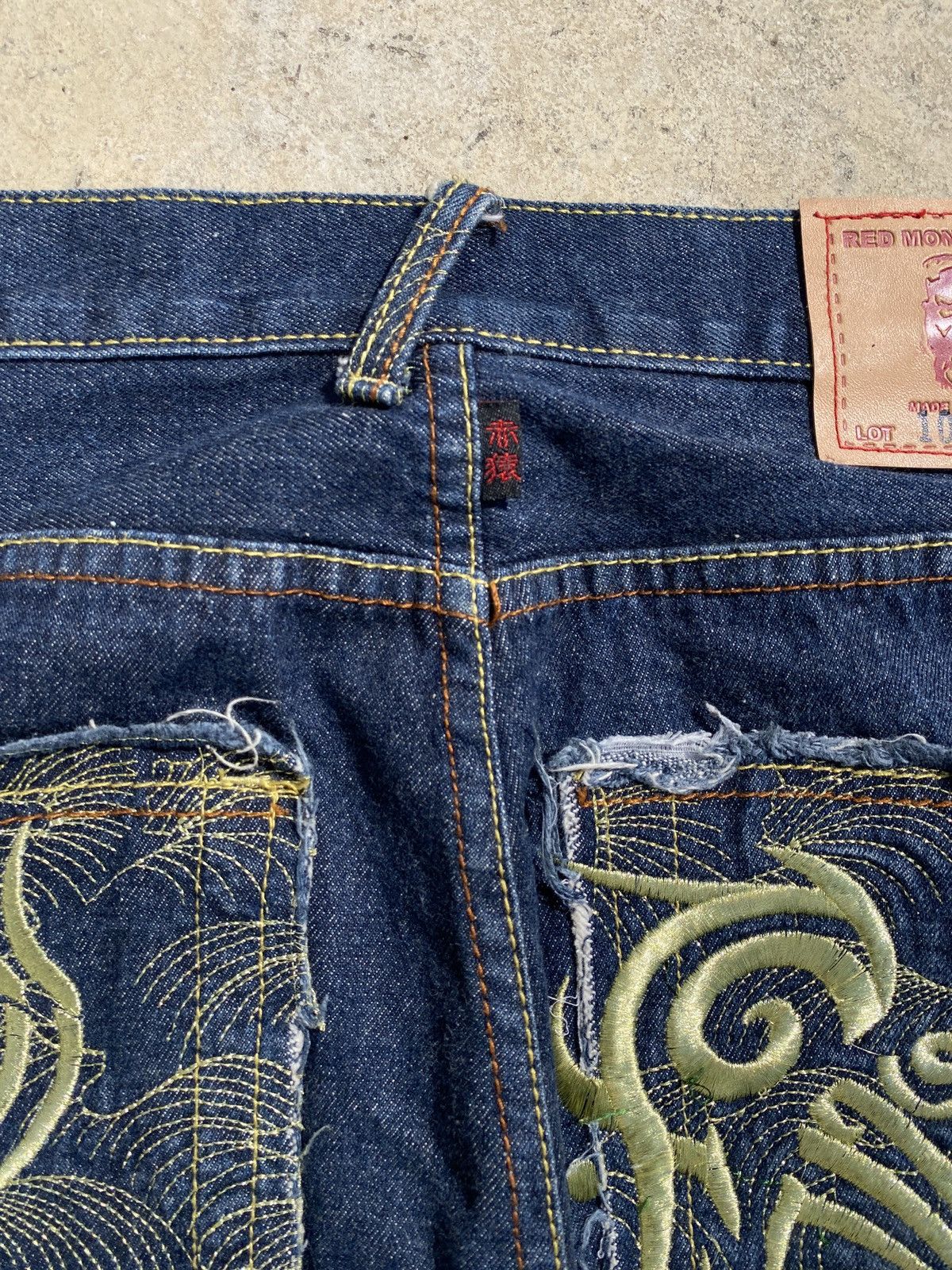JNCO RMC Embroidery Denim Jean Size US 36 / EU 52 - 19 Thumbnail