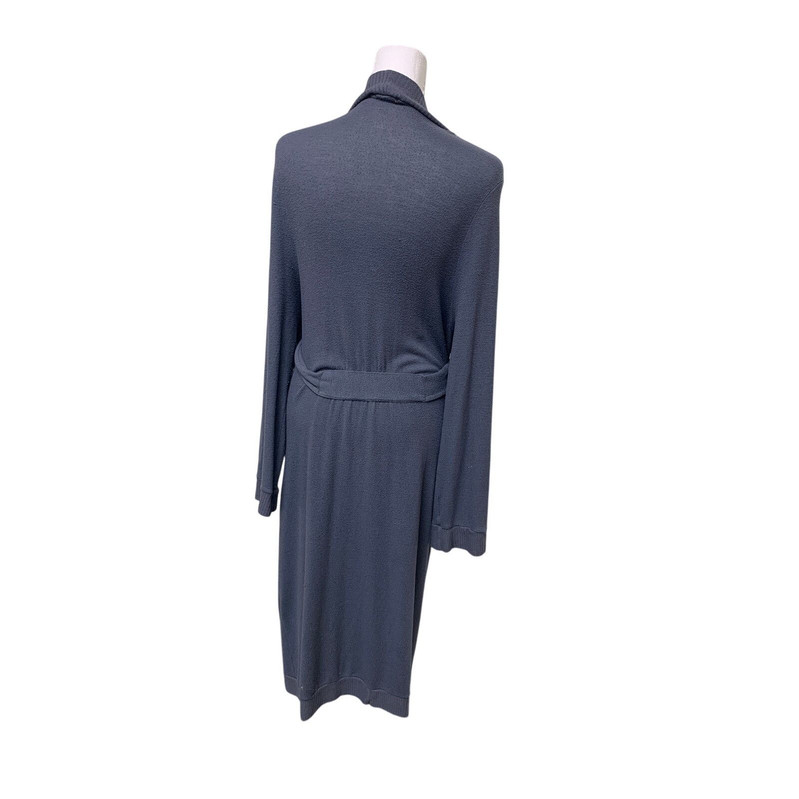 Eberjey Eberjey Womens Medium Waist Tie Knit Cardigan Sweater Duster Size M / US 6-8 / IT 42-44 - 4 Thumbnail