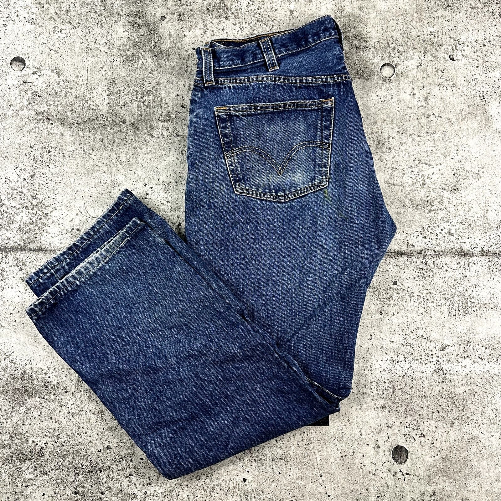 Levi's Levi's 501 Denim Jeans Size 38x32 Red Tab Nice Fade Size US 38 / EU 54 - 4 Thumbnail