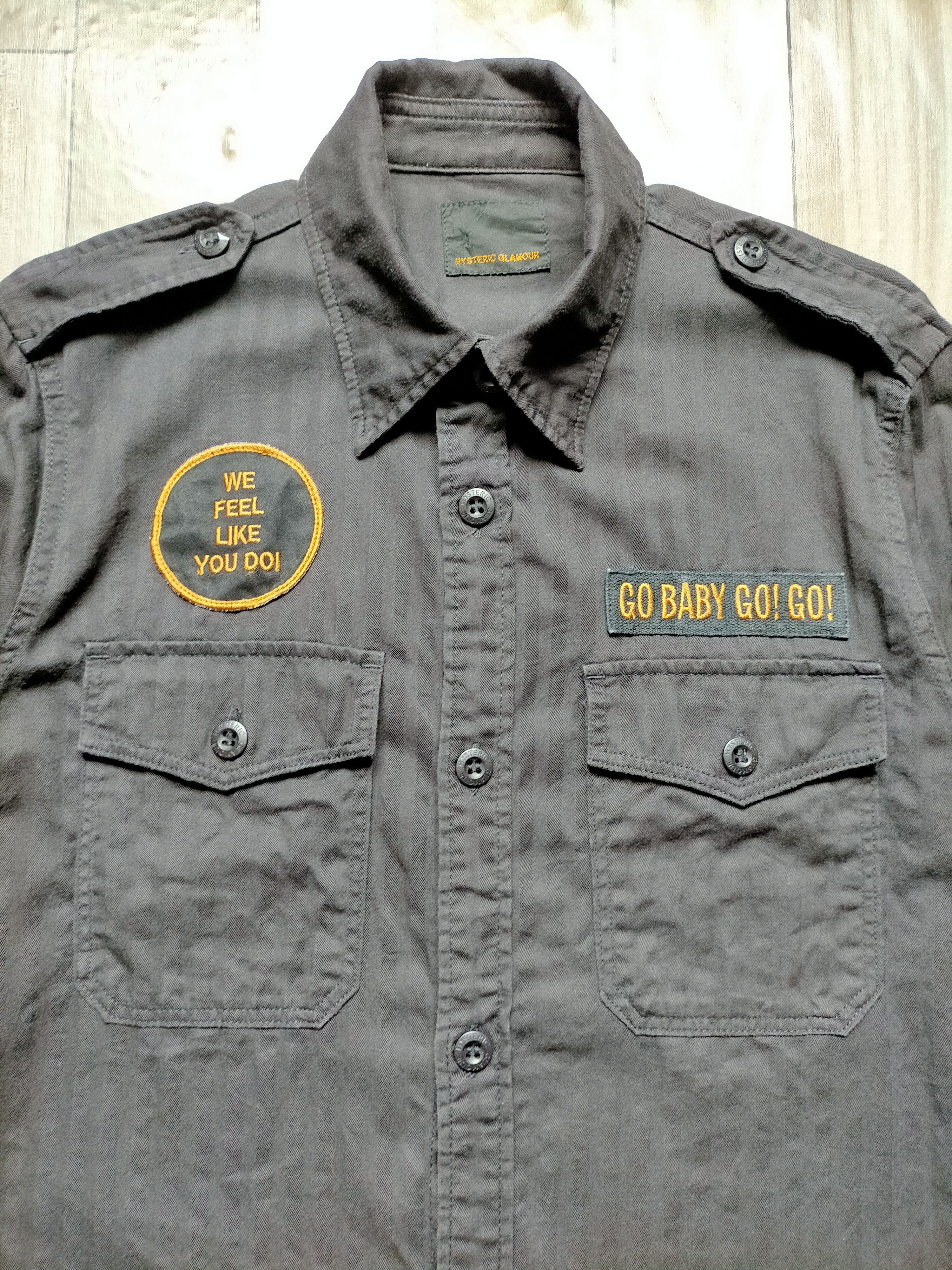 Hysteric Glamour Hysteric Glamour Japan Shirt Button Ups Size US M / EU 48-50 / 2 - 3 Thumbnail