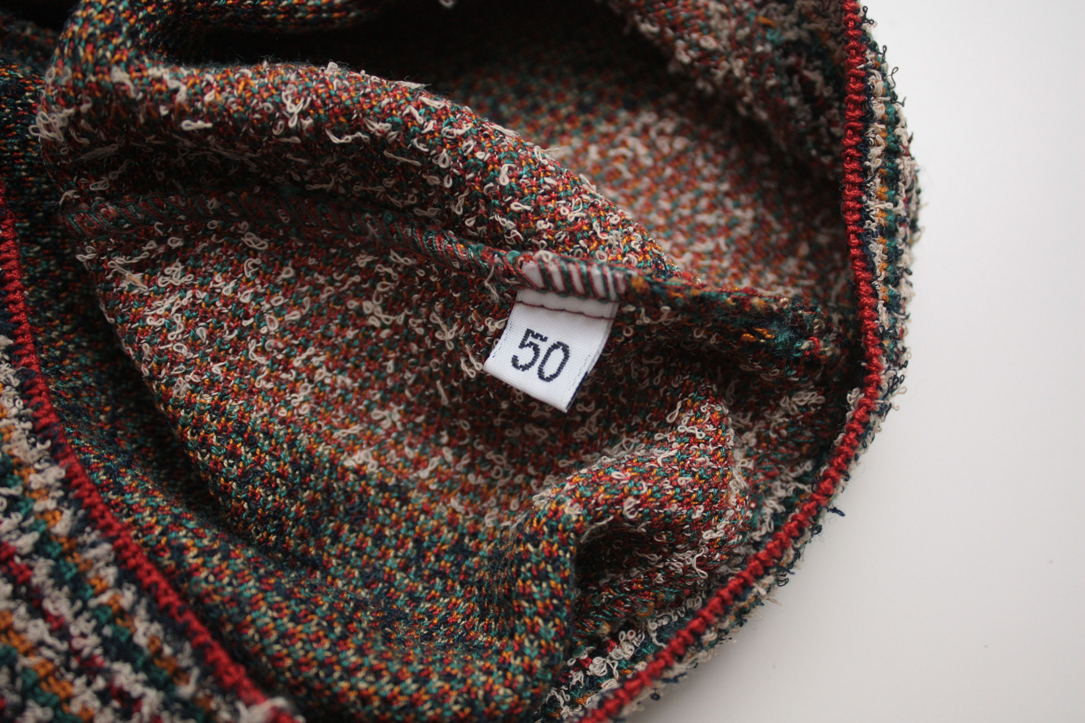 Missoni Missoni Sport Multicolor Abstract Sweater Made In Italy 50 Size US M / EU 48-50 / 2 - 5 Thumbnail